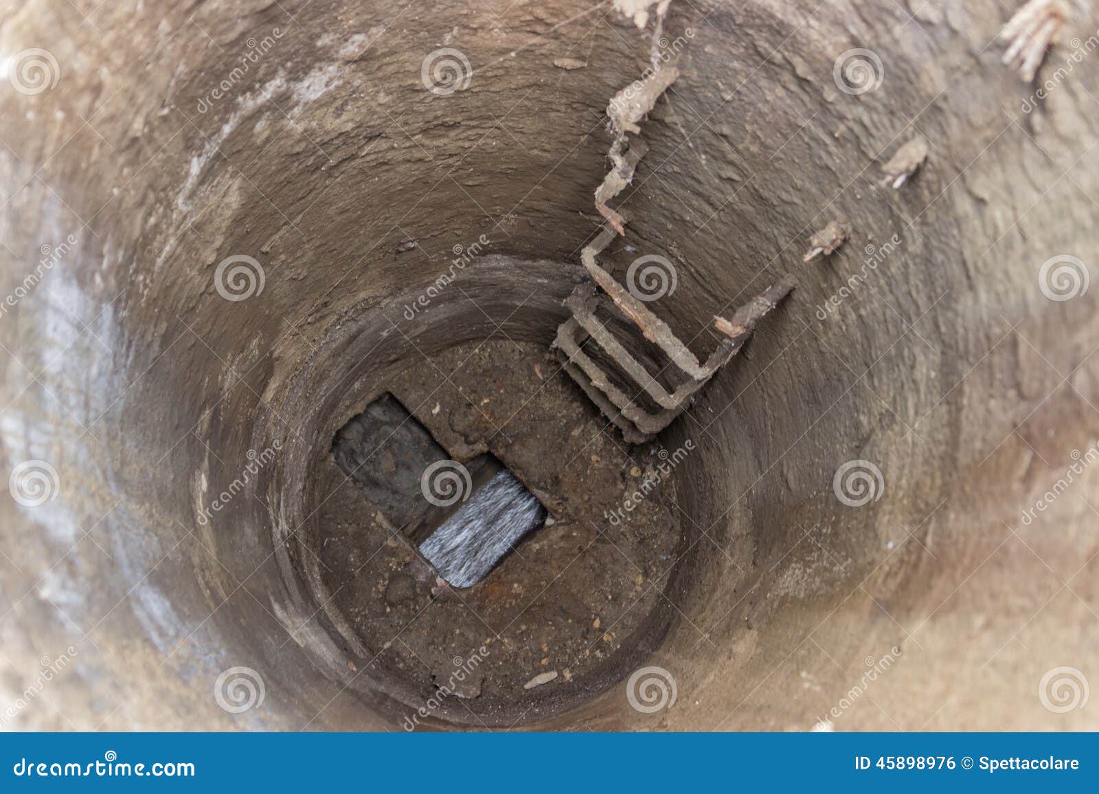 inside of manhole