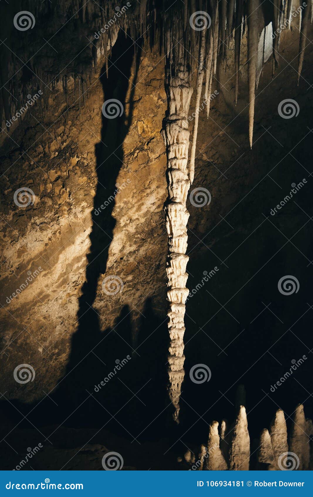 marakoopa cave in mayberry, mole creek, tasmania.