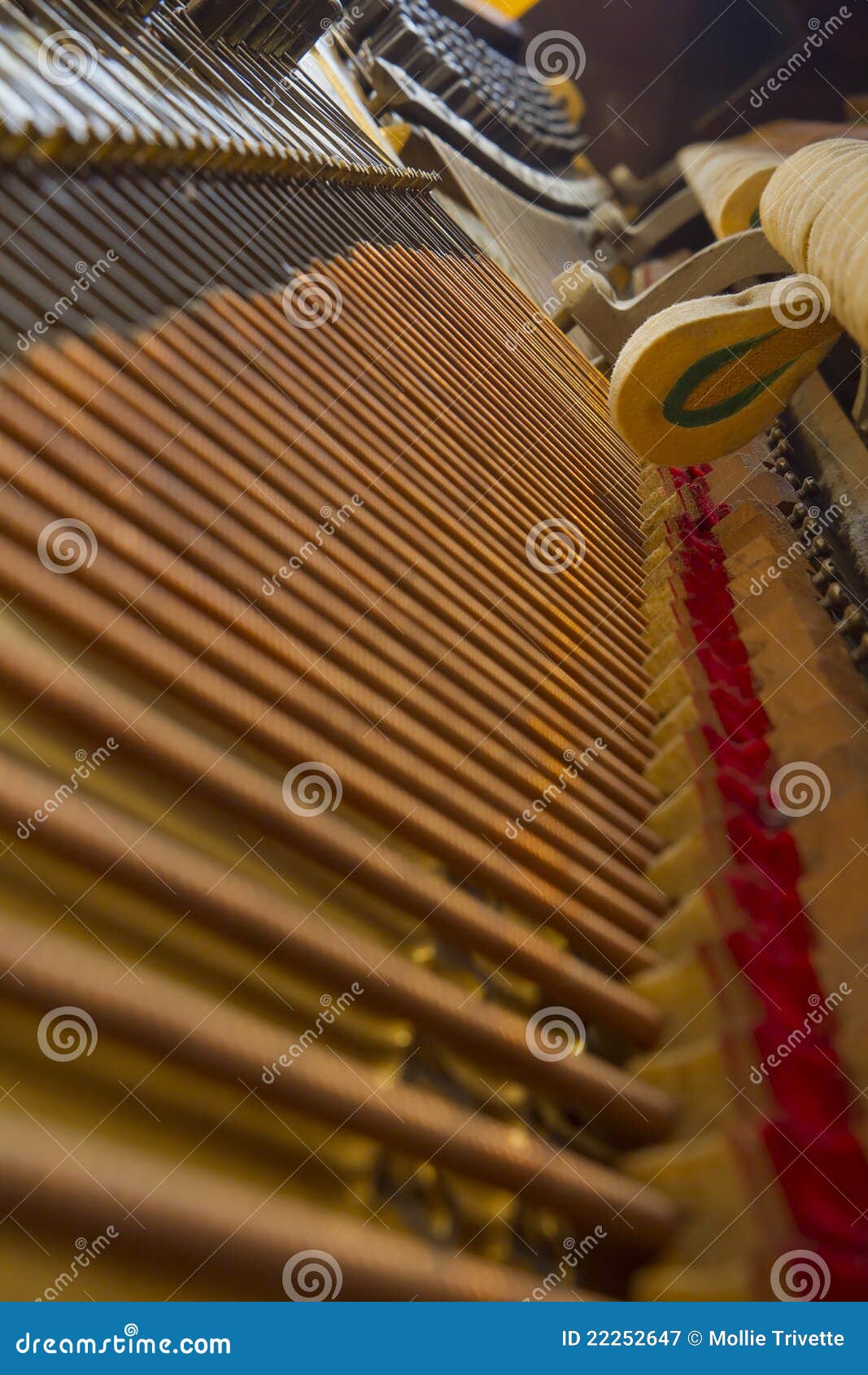 Inside a Piano stock image. Image of harmony, detail - 22252647
