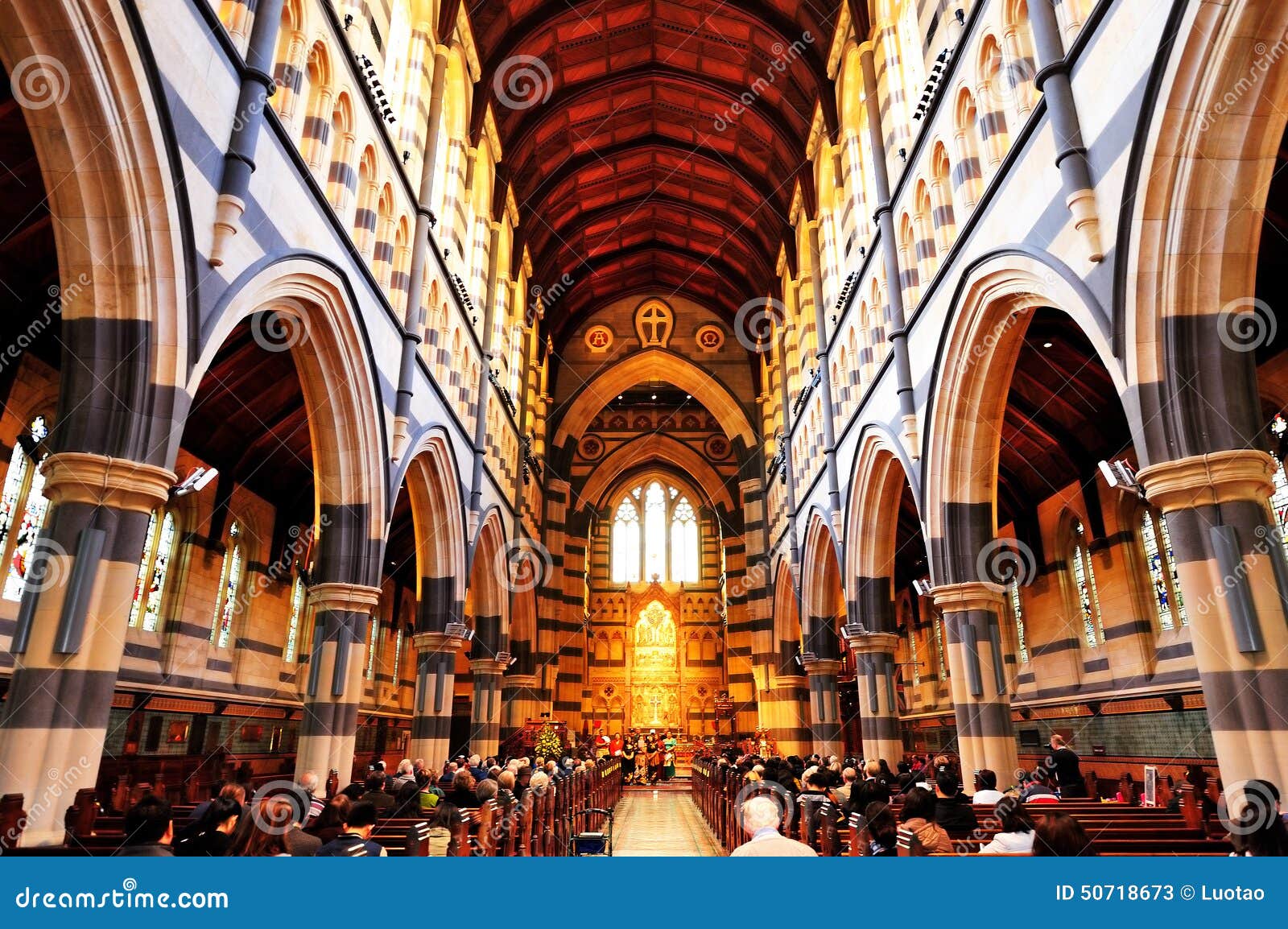 Inside Of St Paul Cathedral Editorial Stock Photo Image