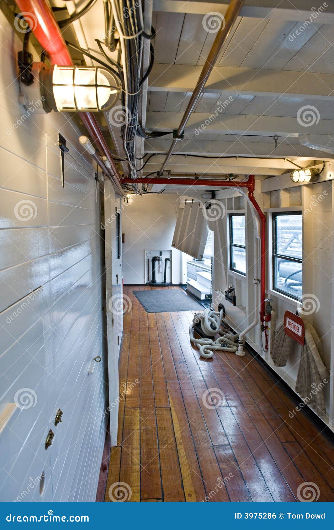 Inside Of Steam Ship Royalty Free Stock Image - Image: 3975286