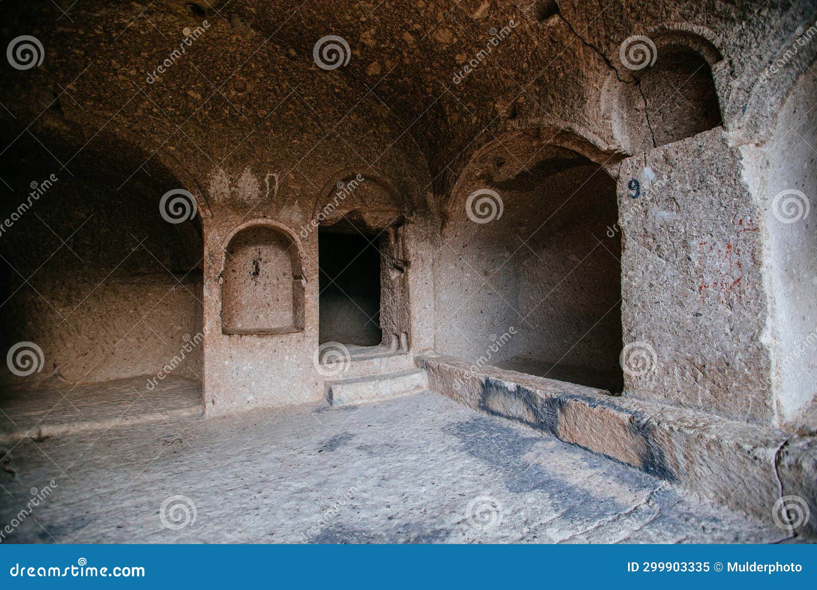 Inside Vardzia Cave Monastery in Stock Image Image of ruin