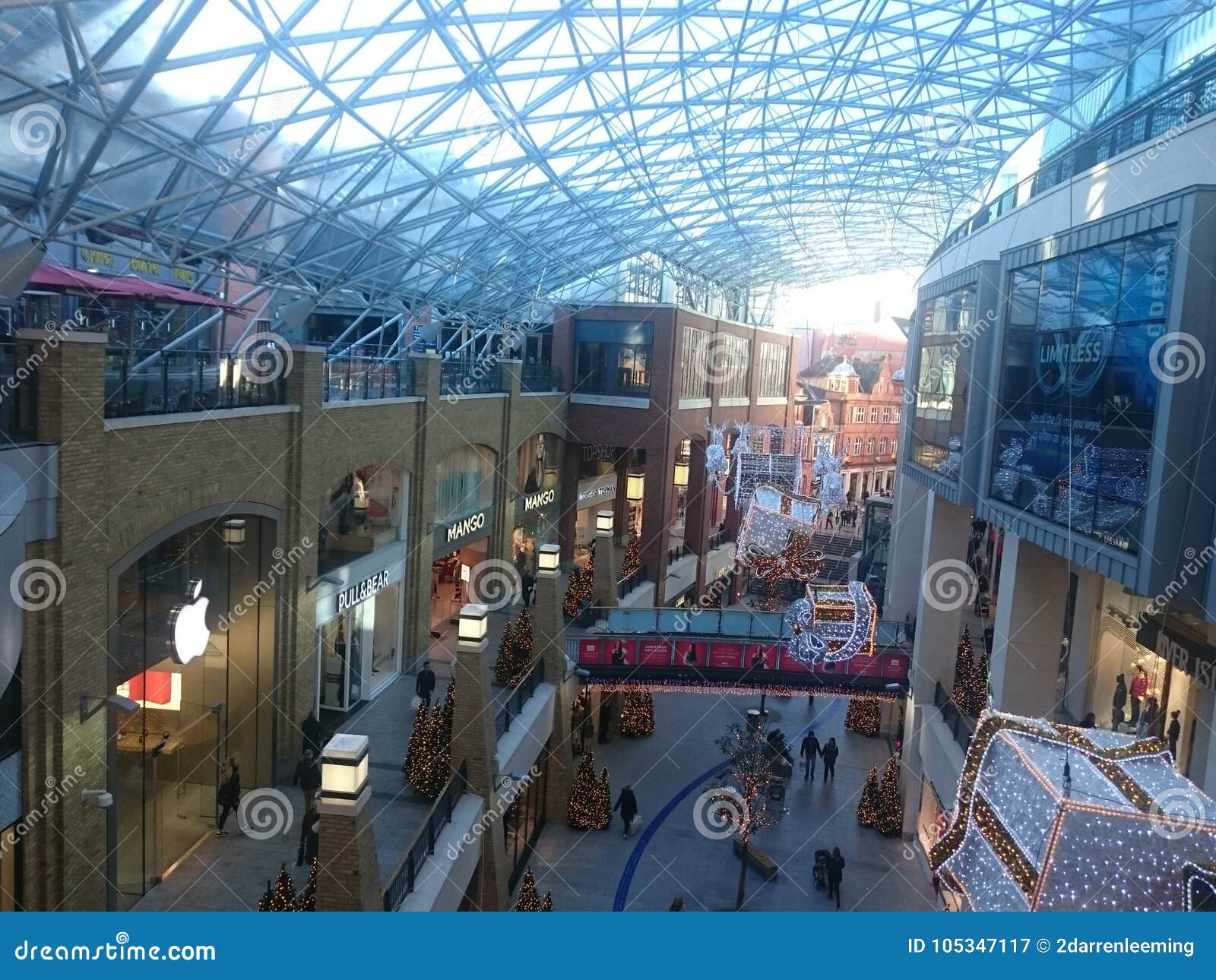 Inside Victoria Shopping Centre Belfast Editorial Photography - Image ...