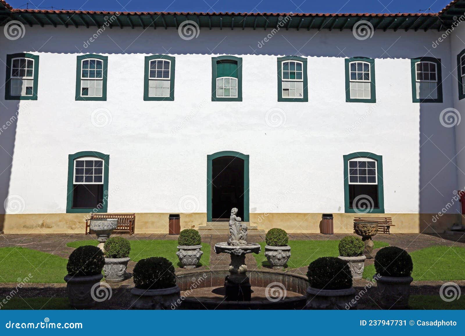 inside view of the monastery of the luz