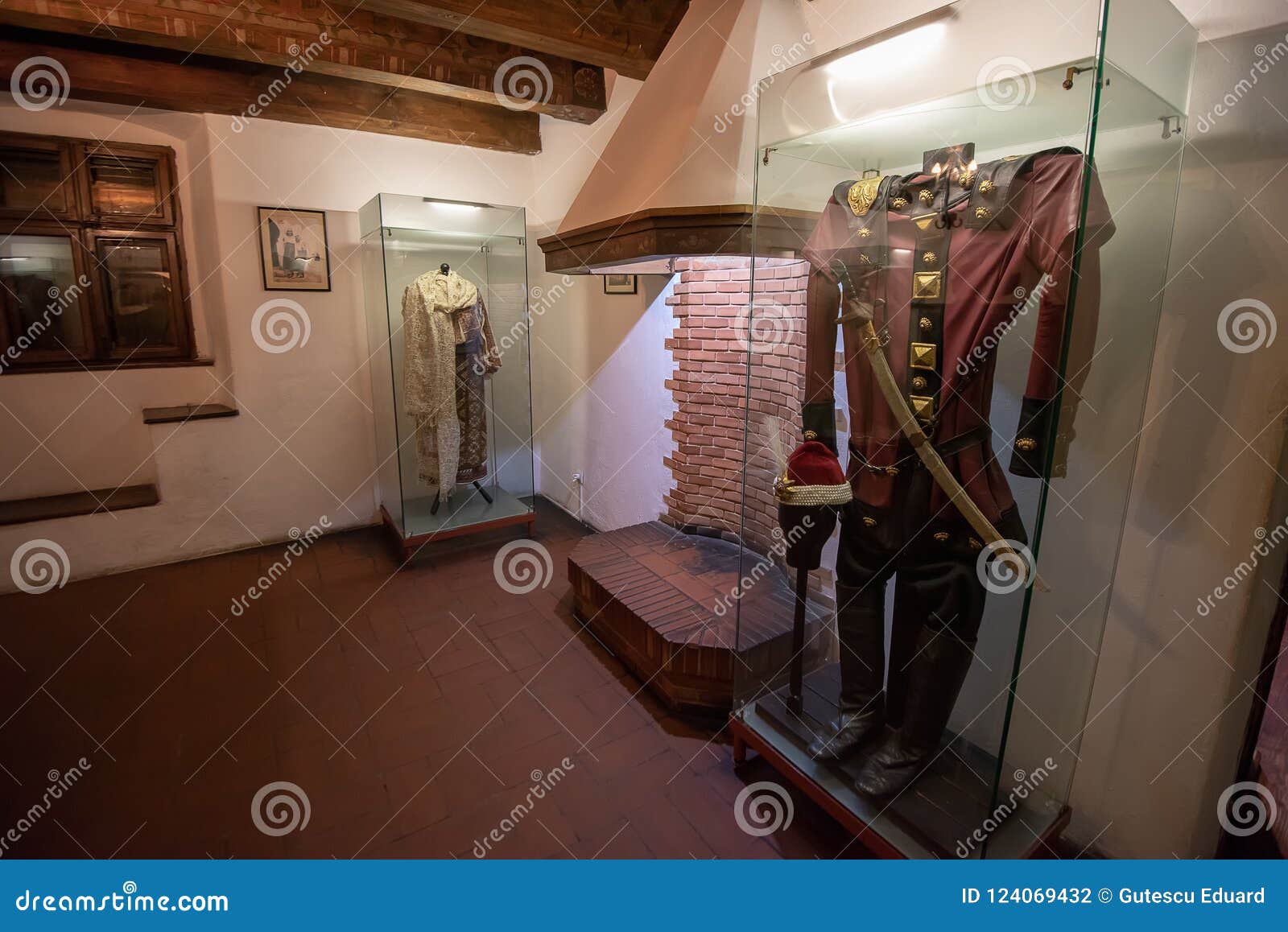 Inside View Of Bran Castle From Romania Also Known As