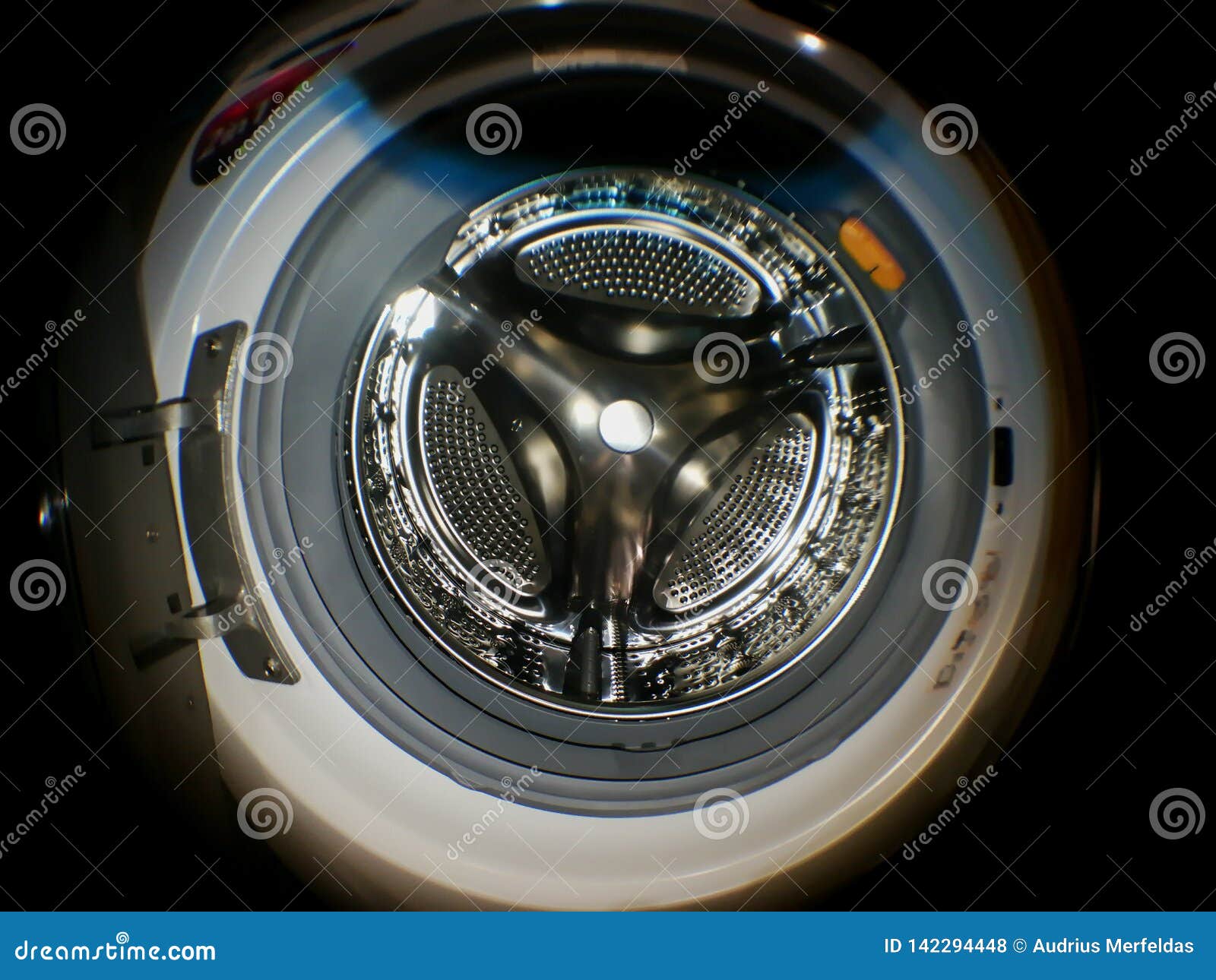 Inside View Washing Machine Drum Stock Photo Image of object