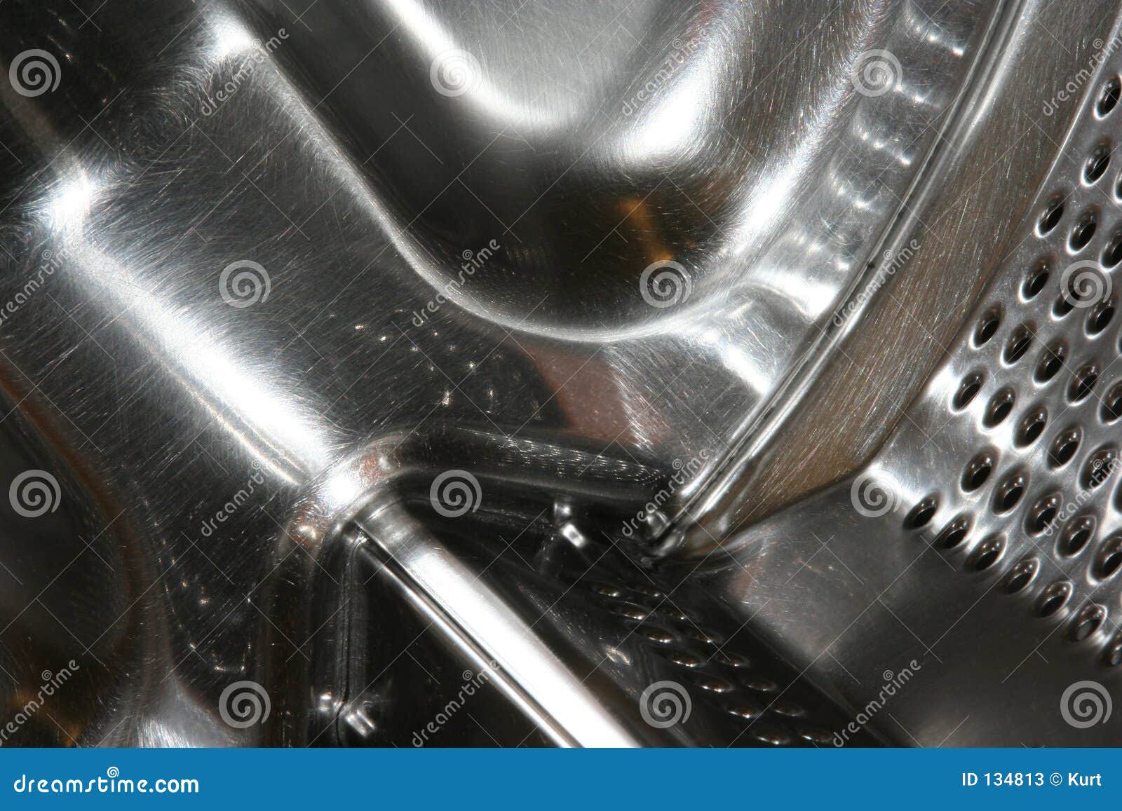 Inside the washing machine stock image. Image of interior 134813