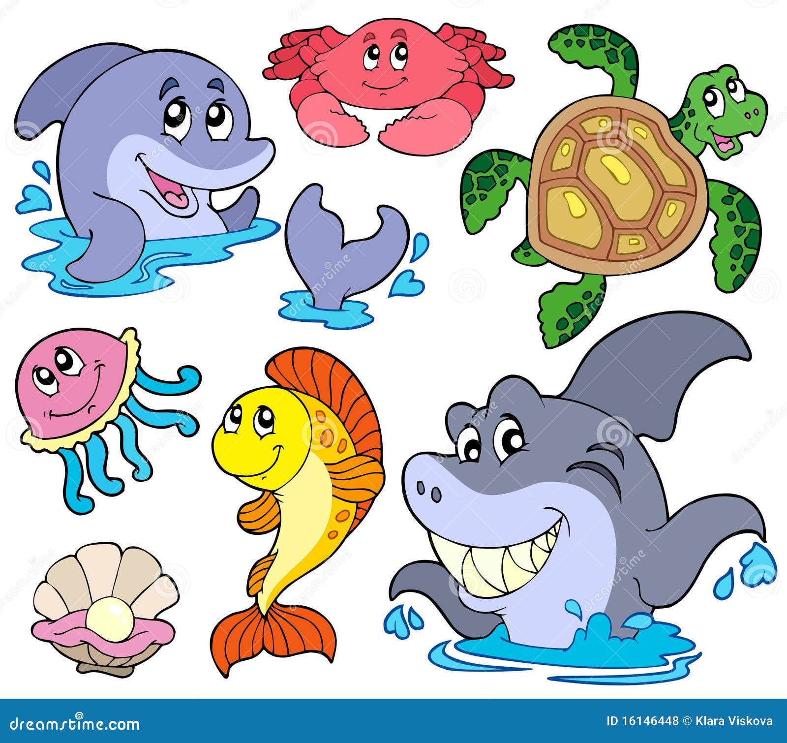 Insieme degli animali marini