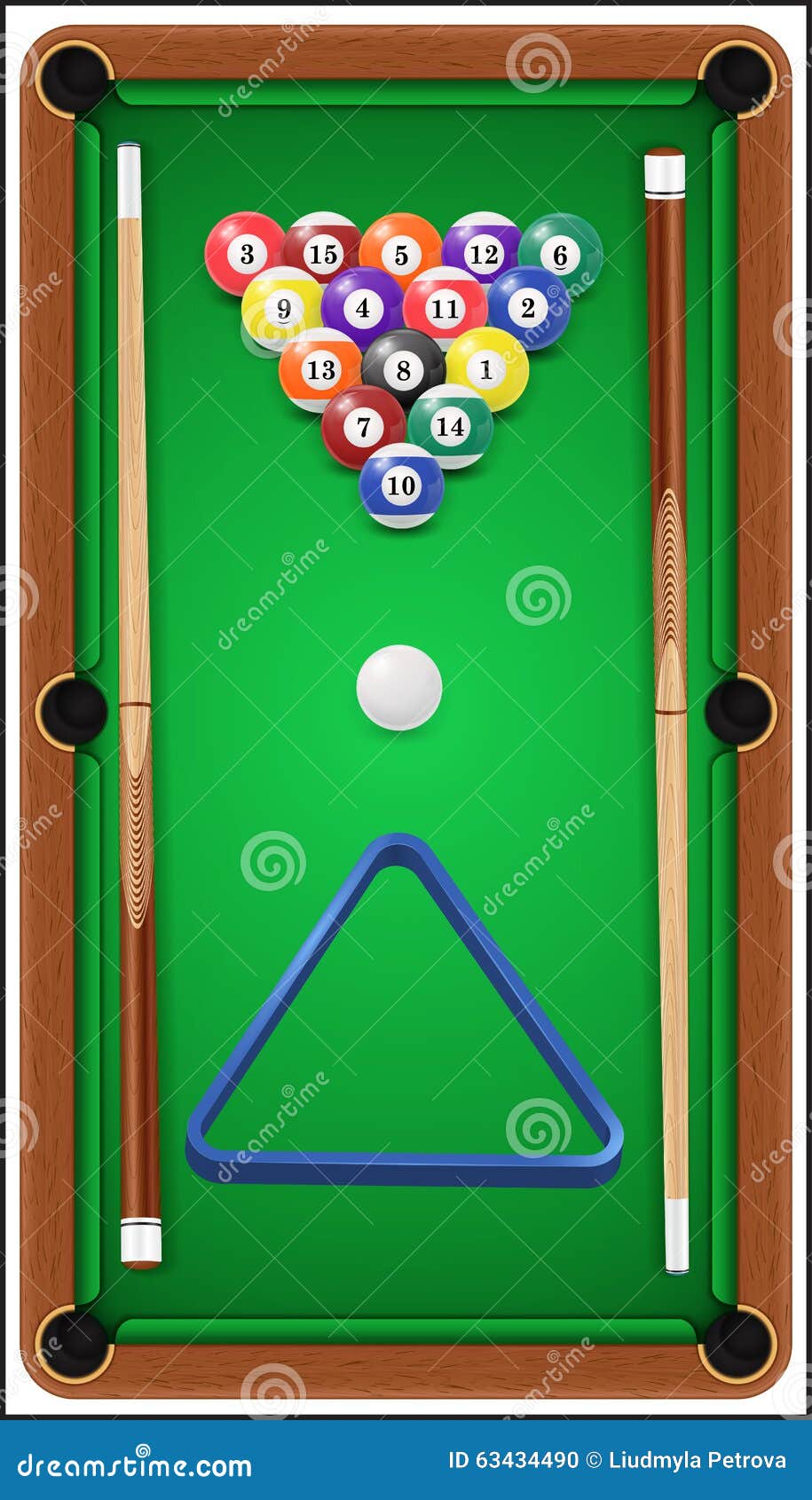 Set 6 Supporti Triangolo Per Palle Da Biliardo | Rack Per Posizionamento Palle, Riduce Danni Alla Tovaglia - VGEBY - Foto 4