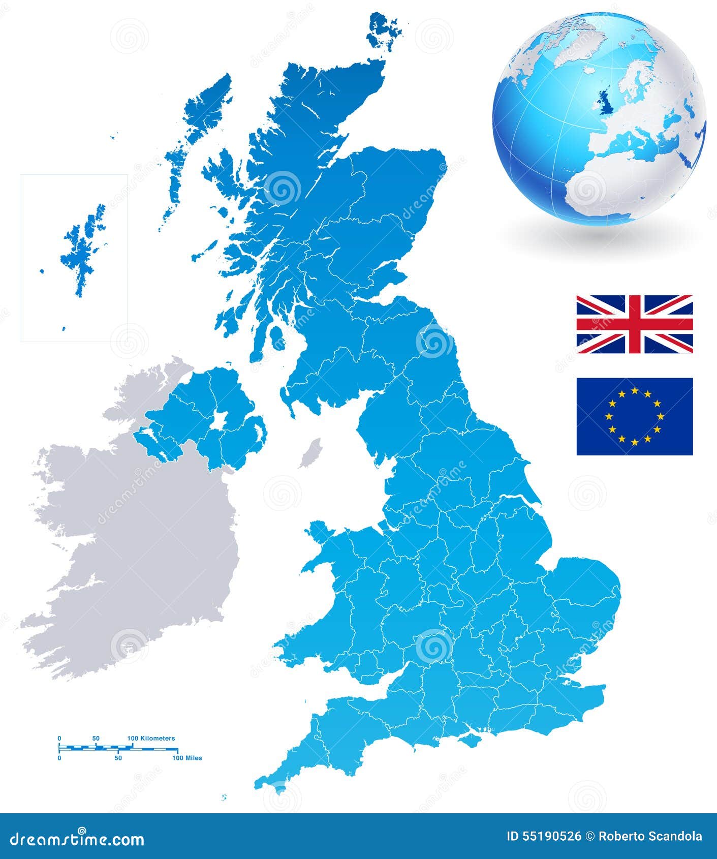 free clip art map uk and ireland - photo #49