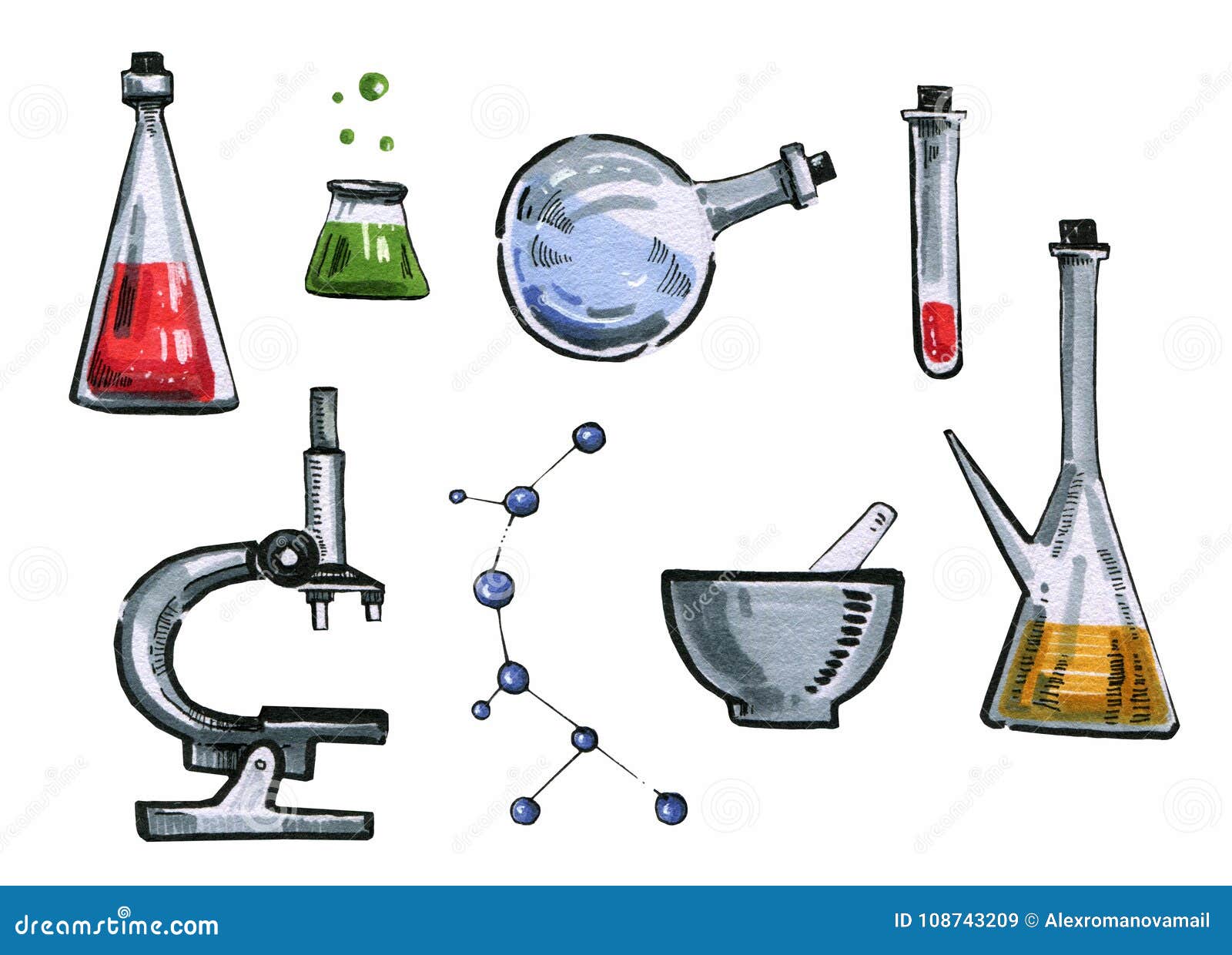 Strumenti Del Prodotto Chimico Del Laboratorio Illustrazioni, Vettoriali E  Clipart Stock – (37 Illustrazioni Stock)