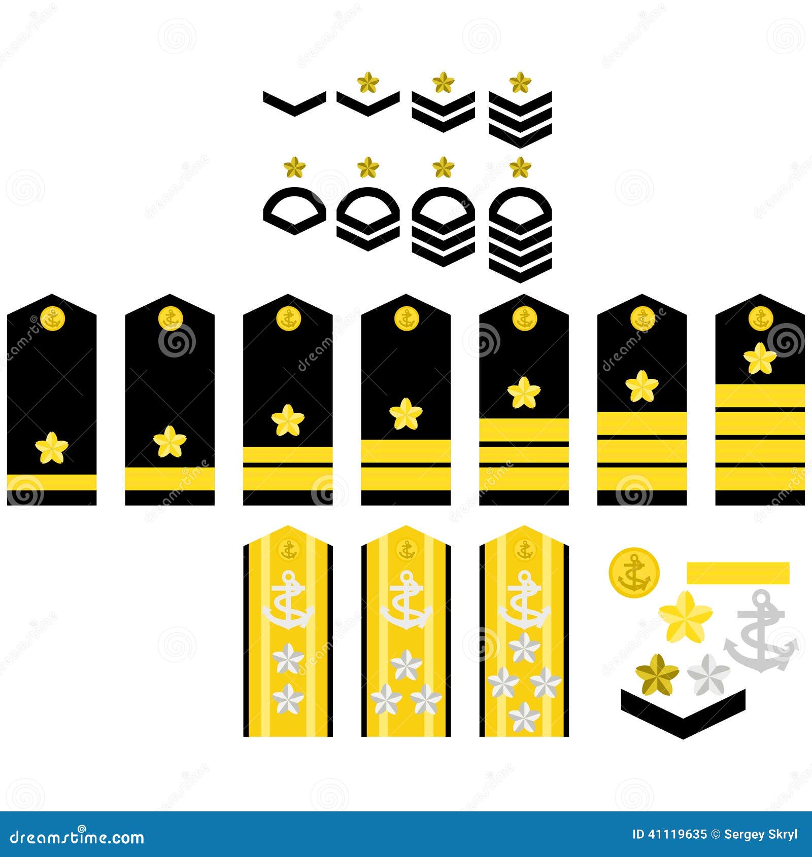 Погоны у моряков