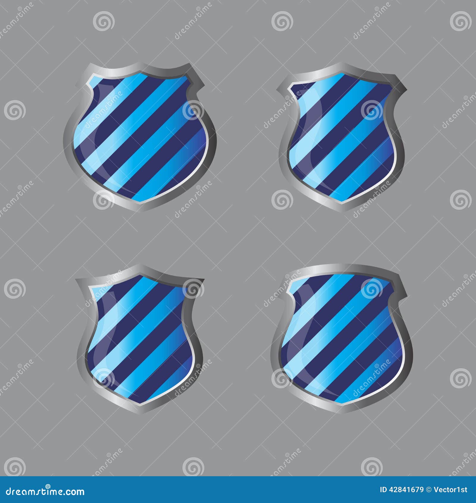 Insignia theme shield stock vector. Illustration of icon - 42841679