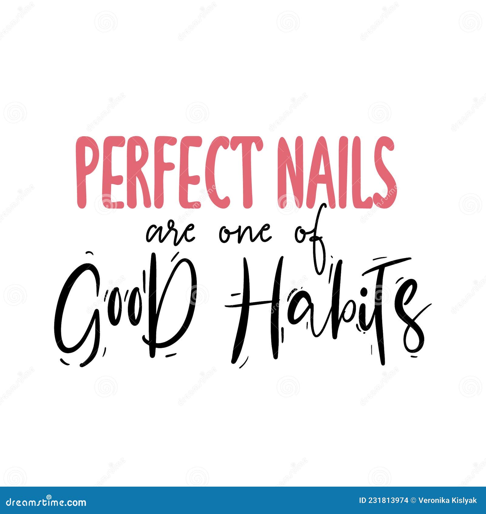 Nails Quote Stock Illustrations – 313 Nails Quote Stock Illustrations,  Vectors & Clipart - Dreamstime