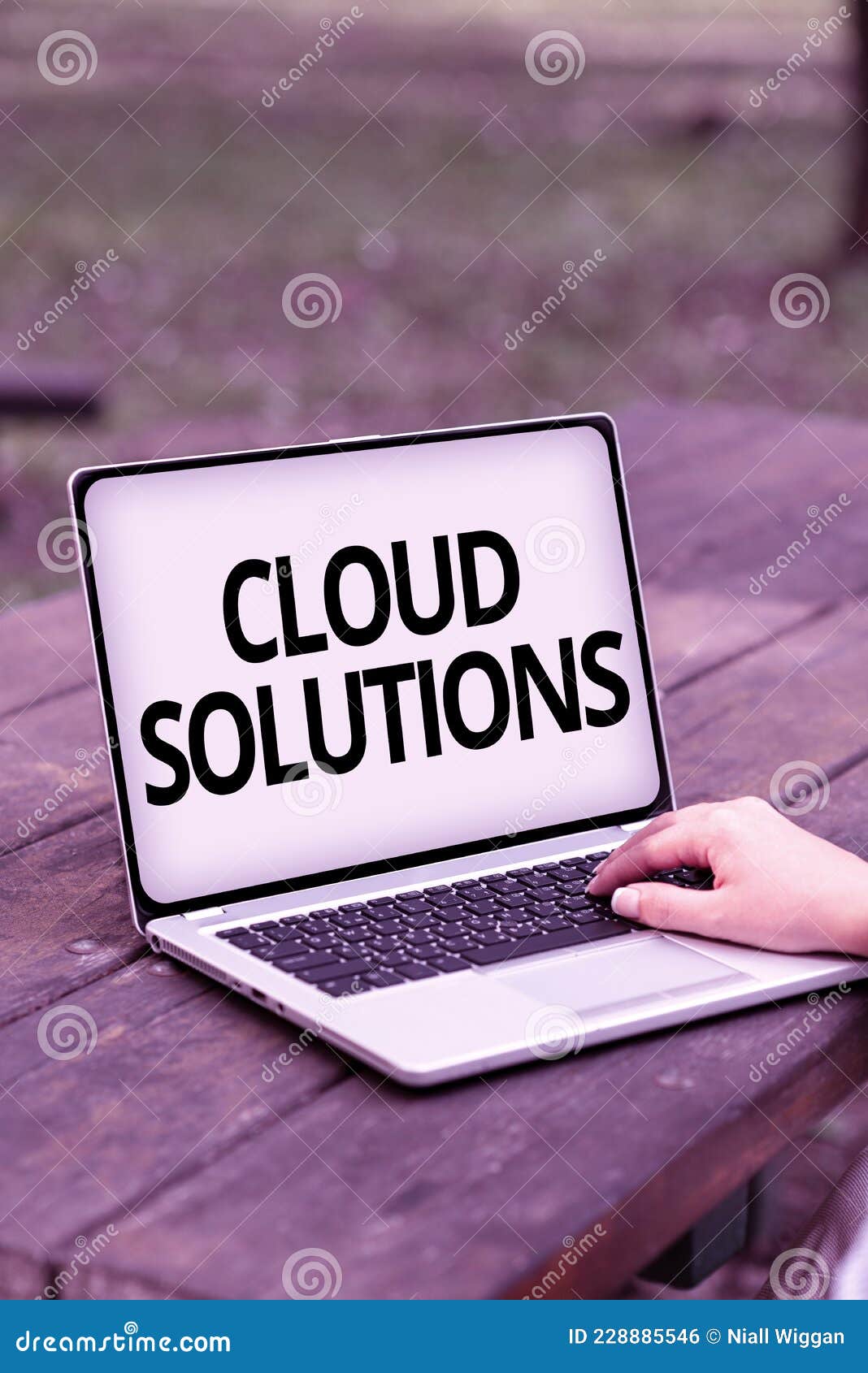 inspiration showing sign cloud solutions. conceptual photo ondemand services or resources accessed via the internet