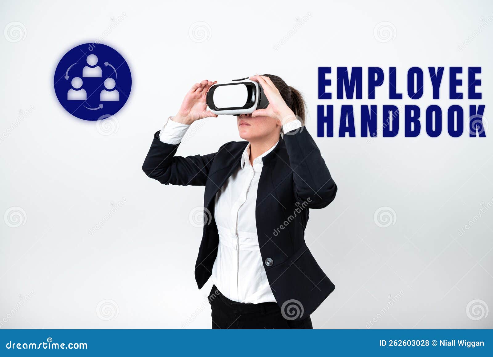 Inspiration Showing Sign Employee Handbook. Concept Meaning Document