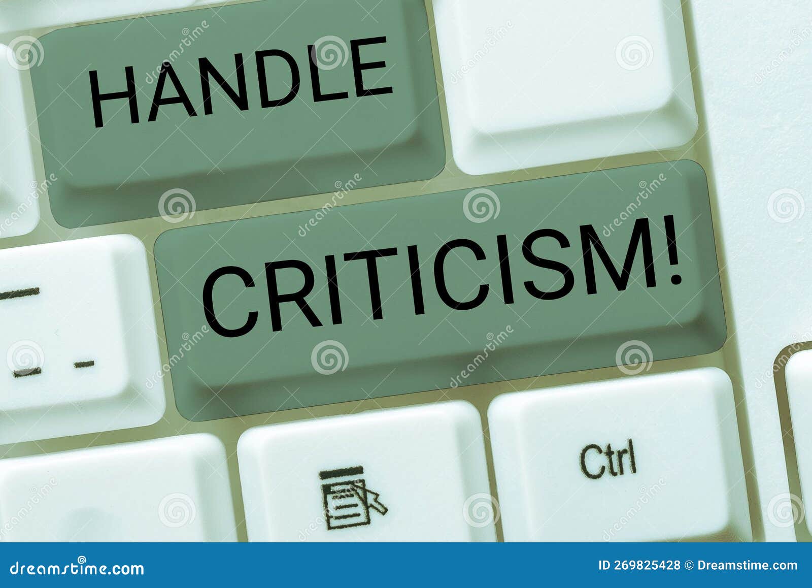 inspiration showing sign handle criticism. business approach process of withstanding valid and well reasoned opinions