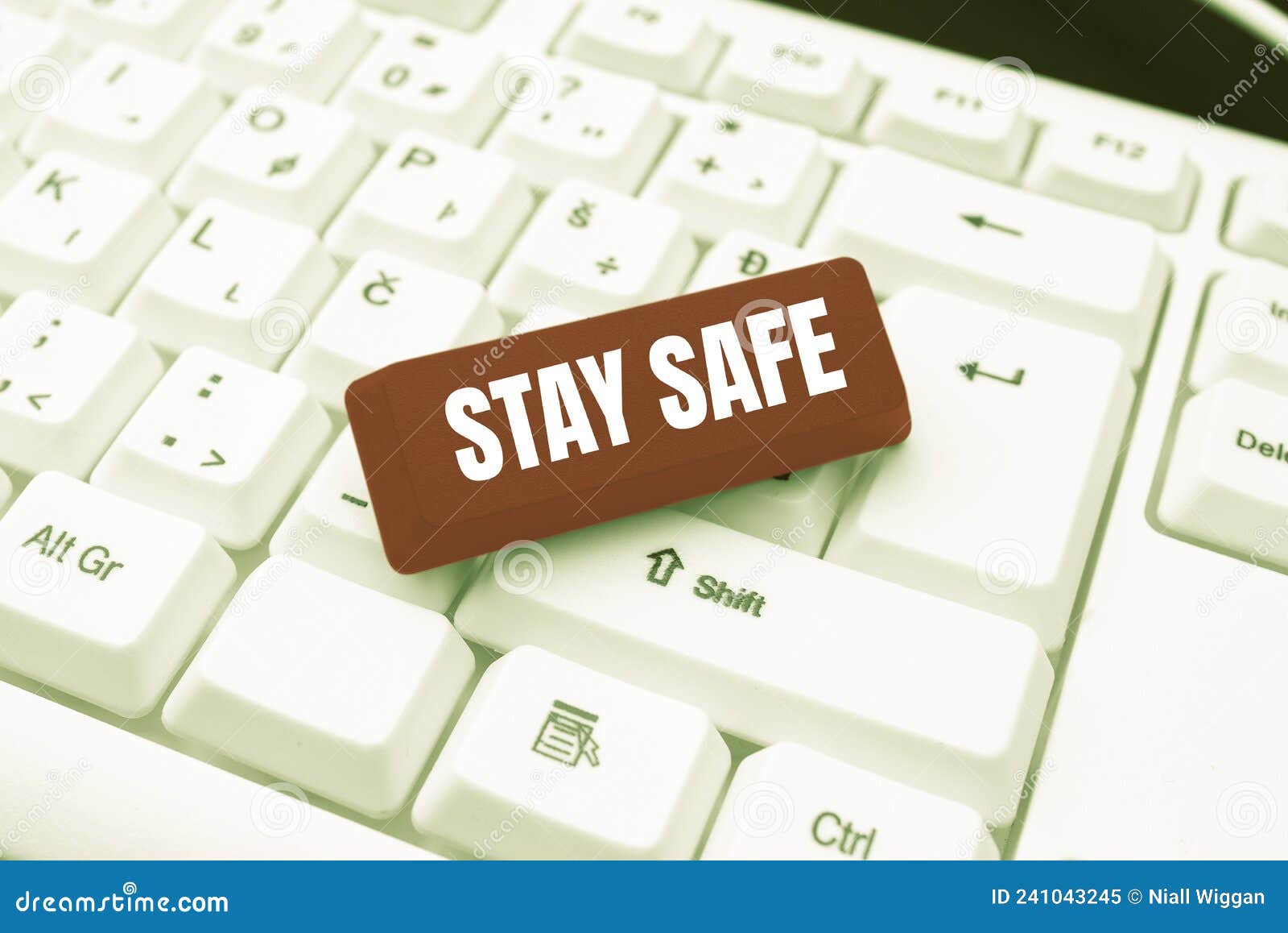 handwriting text stay safe. word for secure from threat of danger, harm or place to keep articles browsing online