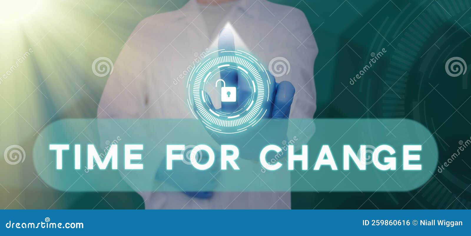 Inspiration Showing Sign Time for Change. Business Idea Take Action New