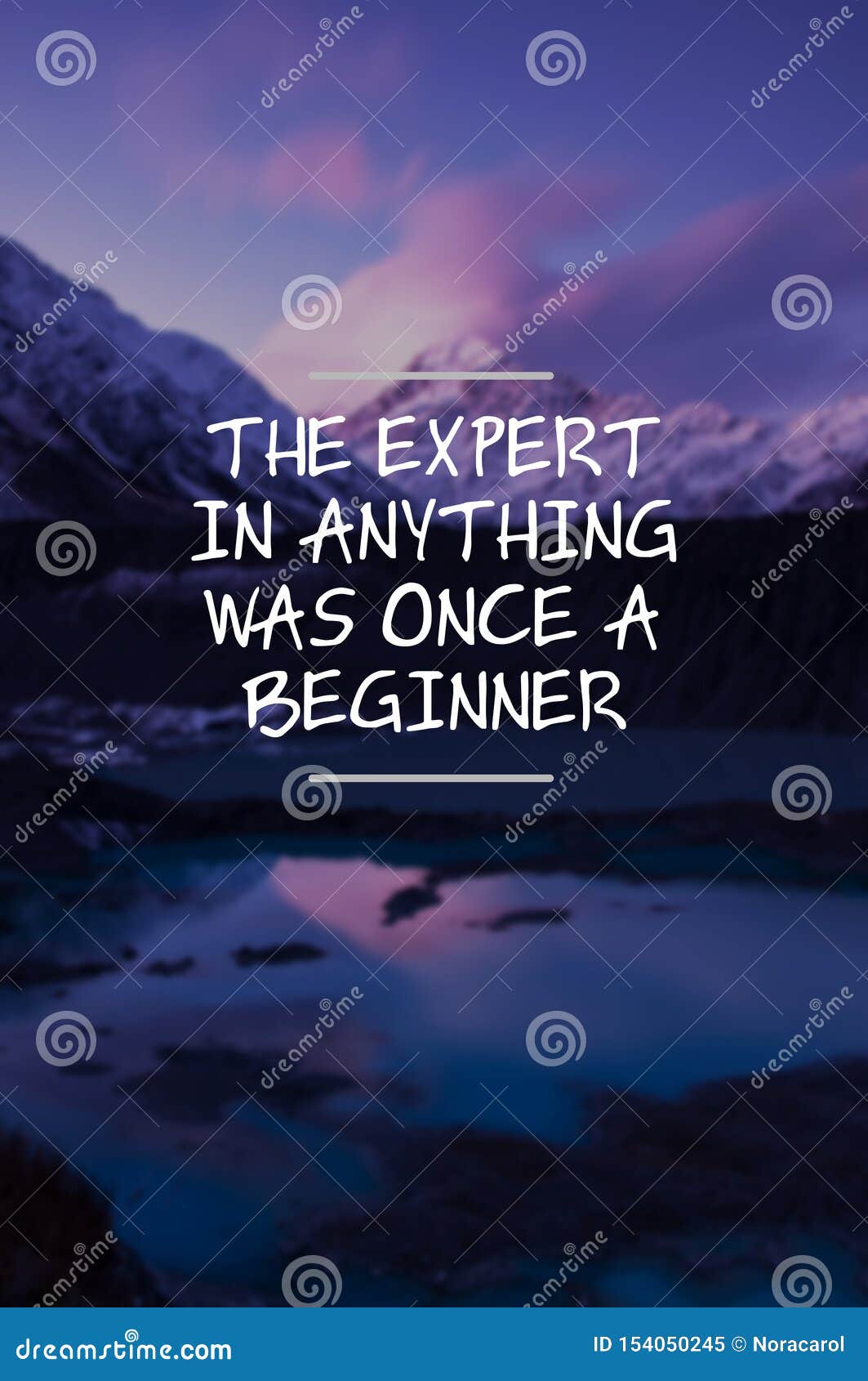 life quotes - the expert in anything was once a beginner