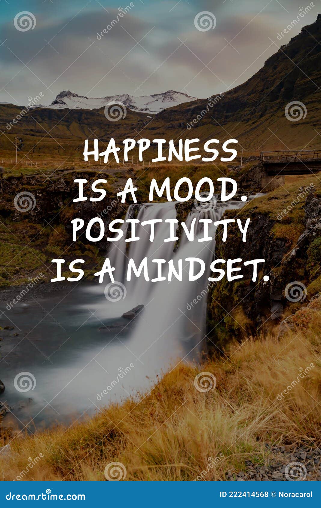 Life Inspirational and Motivational Concept - Happiness is a Mood ...