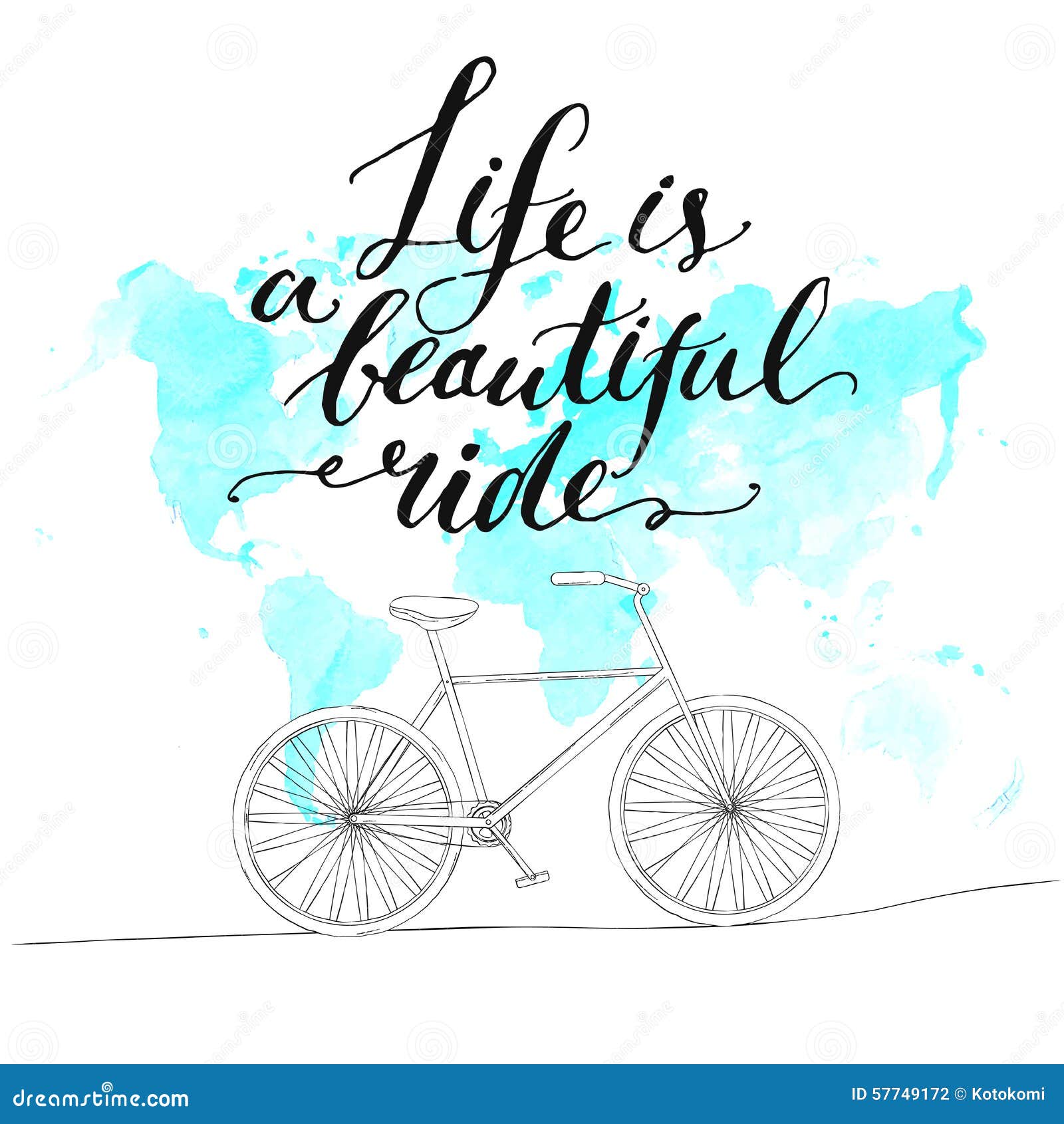 Royalty Free Vector Download Inspirational Quote Life Is A Beautiful