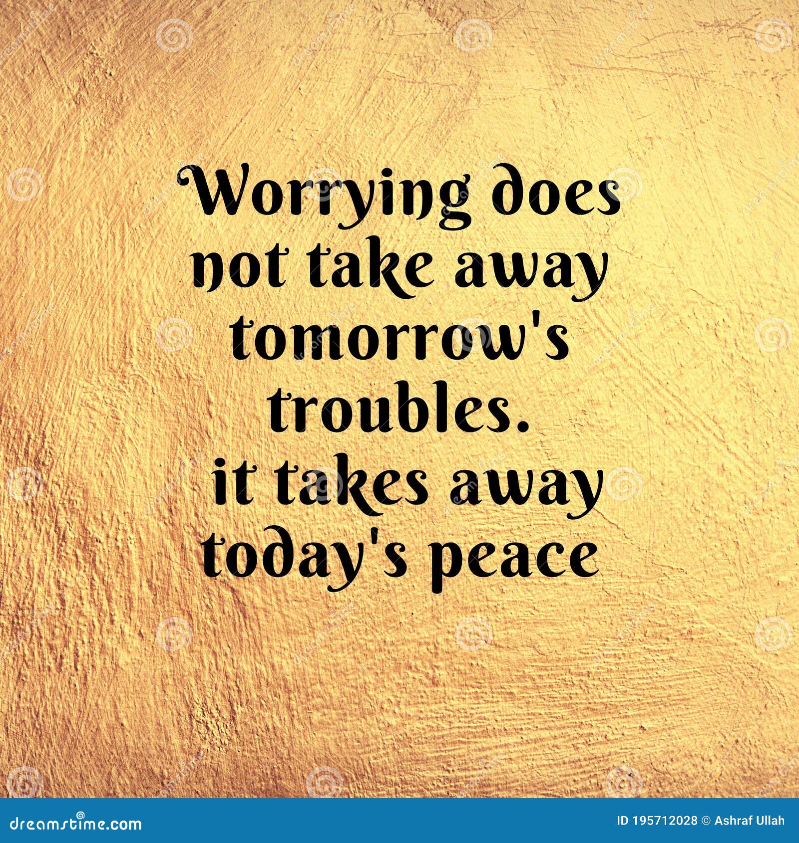 inspirational quotes about worrying