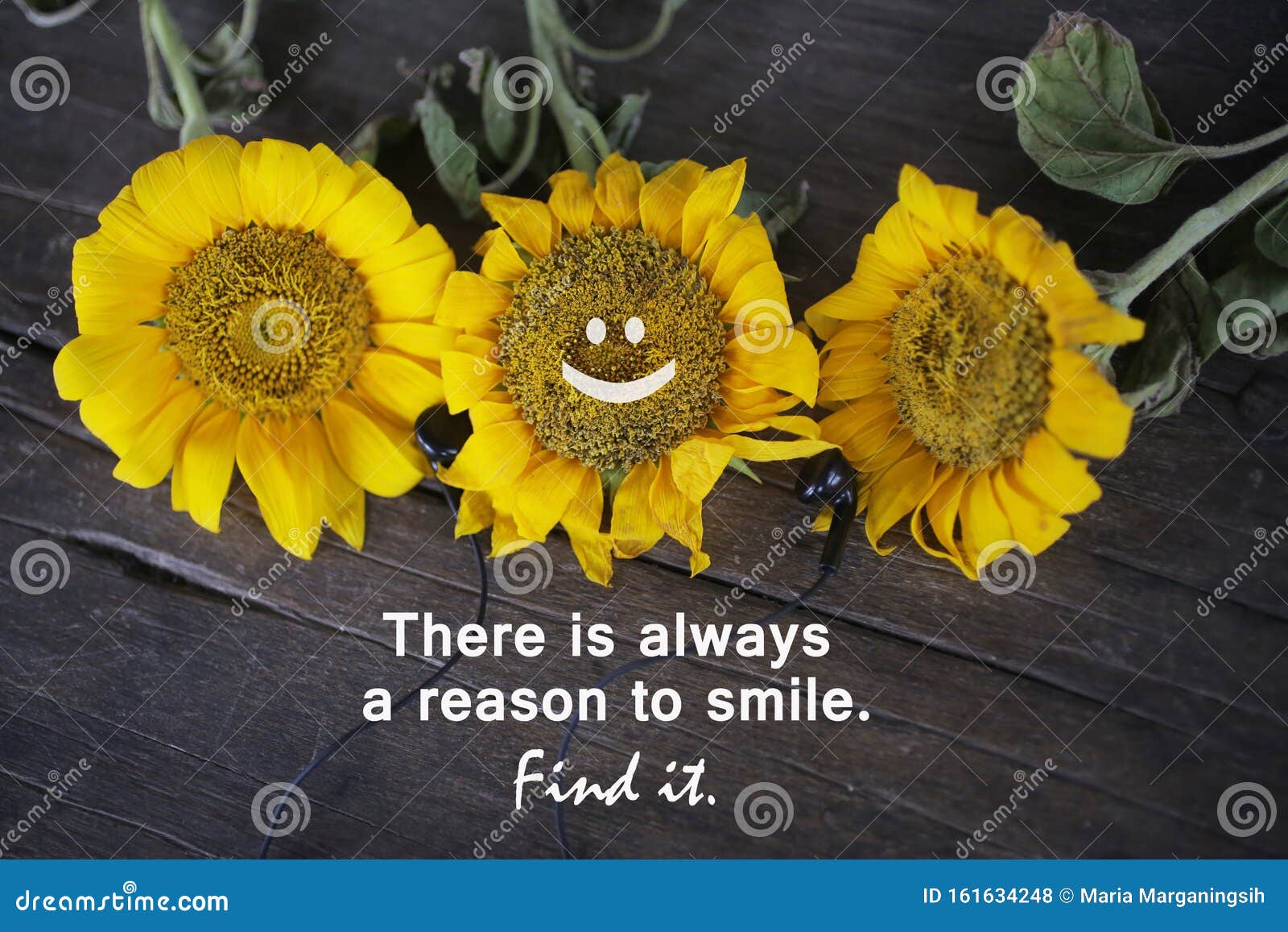 Download Inspirational Words With Yellow Sun Flowers - There Is ...