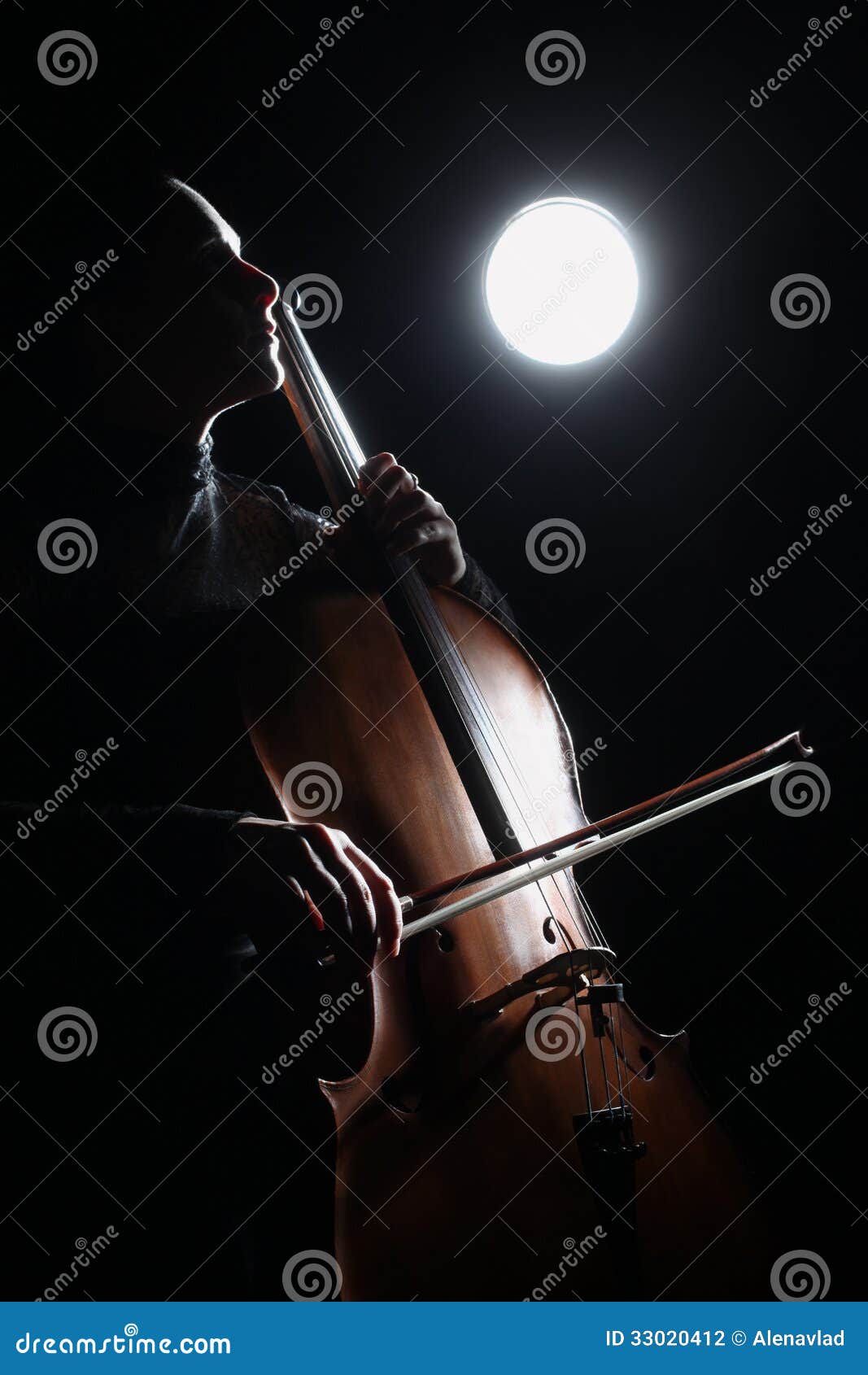 inspired musician cellist fine art