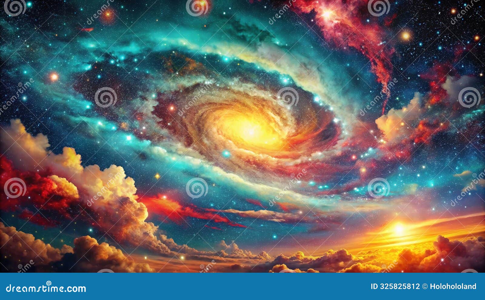 inspiring night sky texture showcases the vastness and mystery of the universe, with its twinkling stars and swirling nebulae