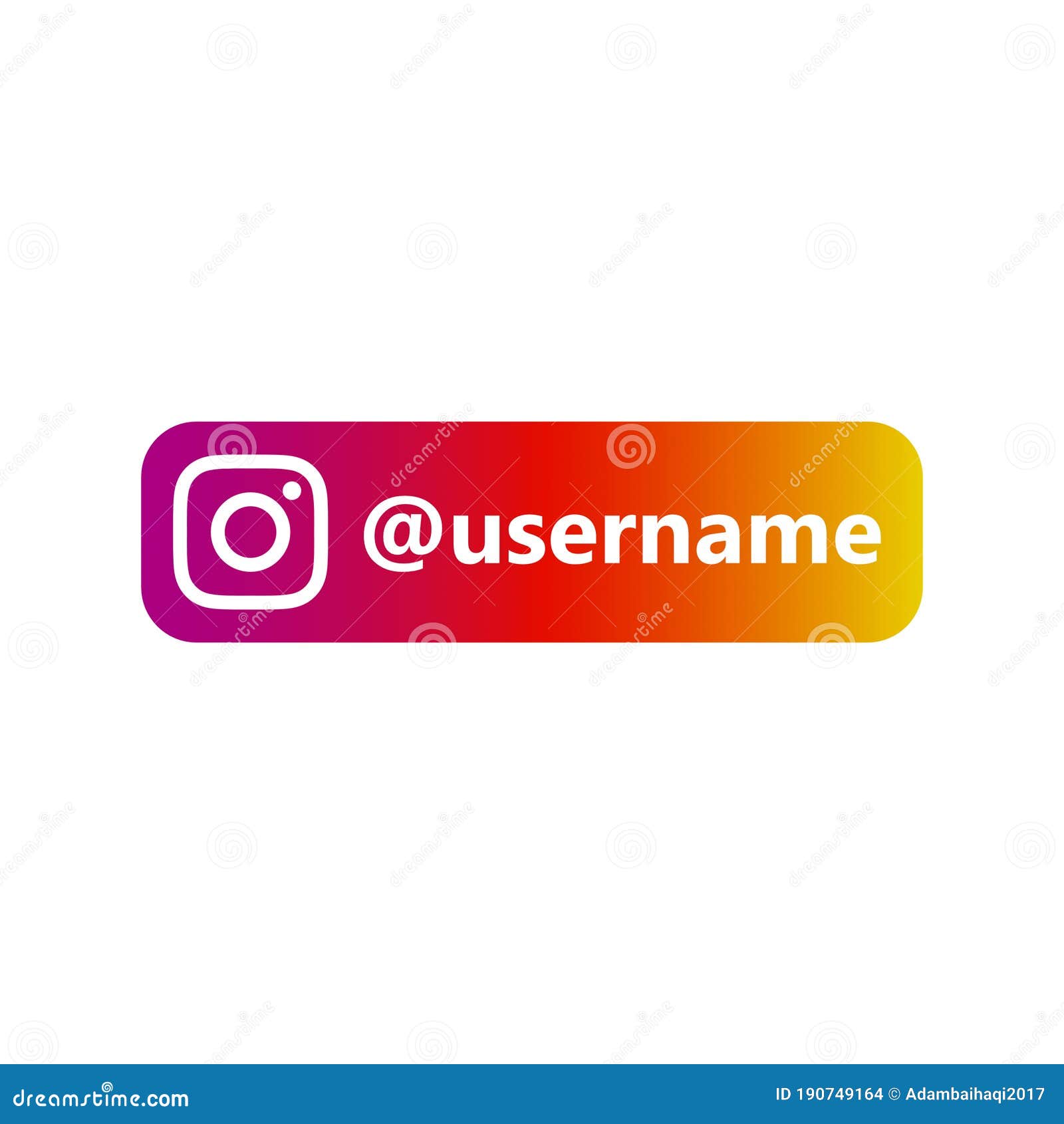 Instagram Button Icon Logo Design Editorial Stock Image - Illustration ...