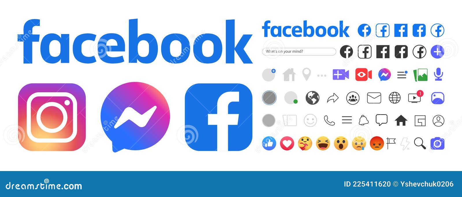 Instagram, Facebook, Messenger - Popular Social Media, Messaging