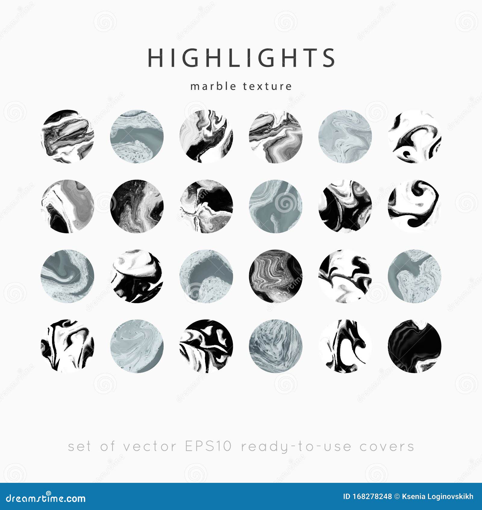 Instagram Covers Vector Stock Illustration - Illustration of 168278248