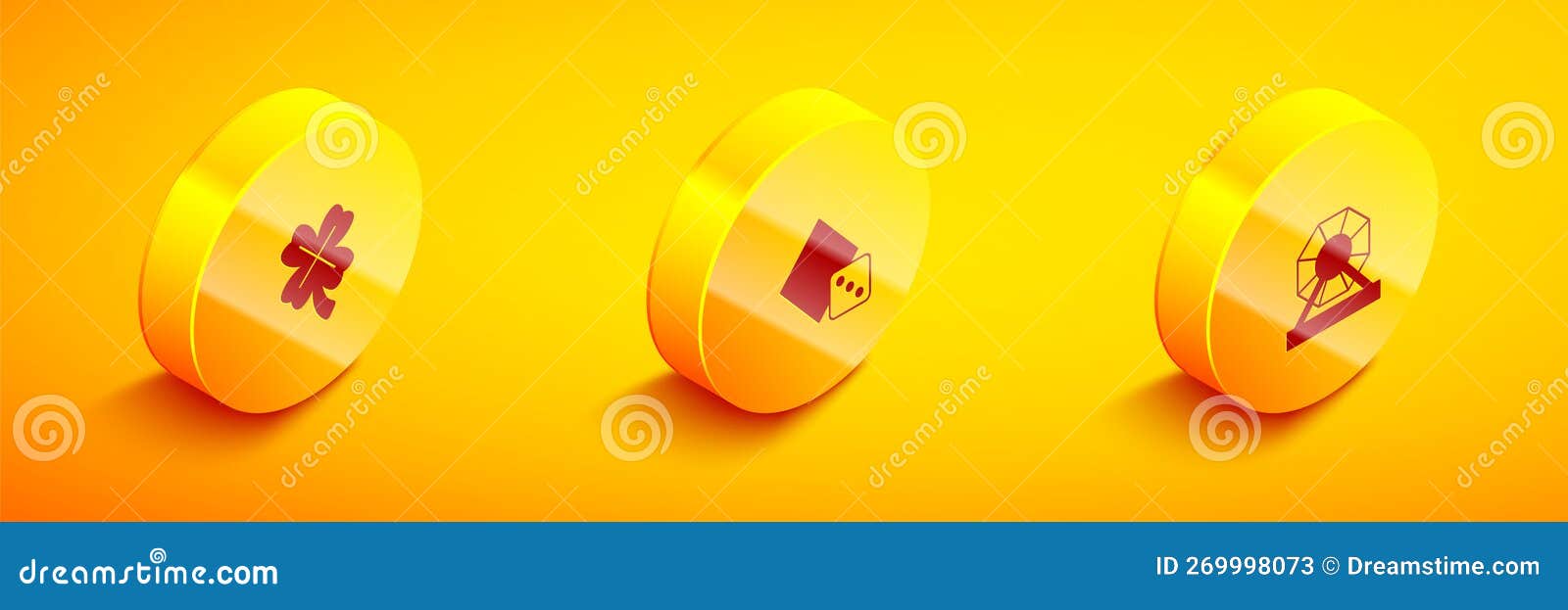 Instalar Uma Máquina De Ranhura Isométrica Para Casinos Com Dados De Jogos  De Trevo E ícone De Loteria. Vetor Ilustração do Vetor - Ilustração de  entalhe, lazer: 269998073