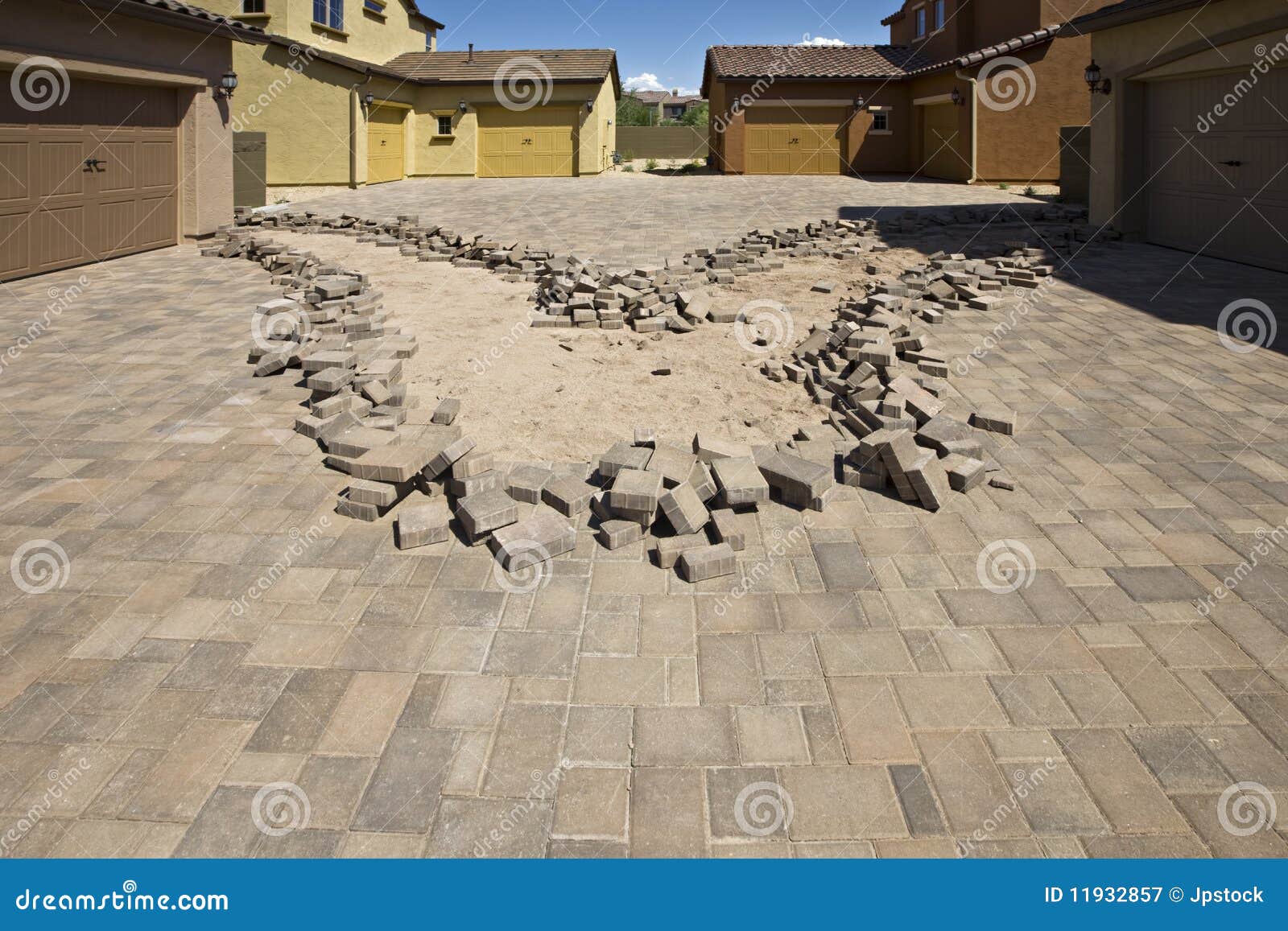 Driveway Installation - Brick - Pavers - Centreville - Fairfax County VA