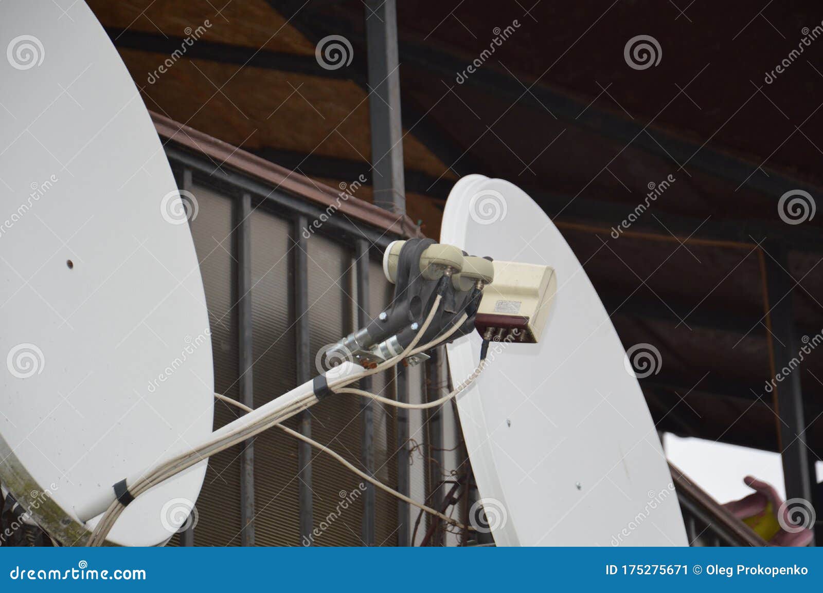 Installation and Configuration of a Satellite Dish for Receiving a