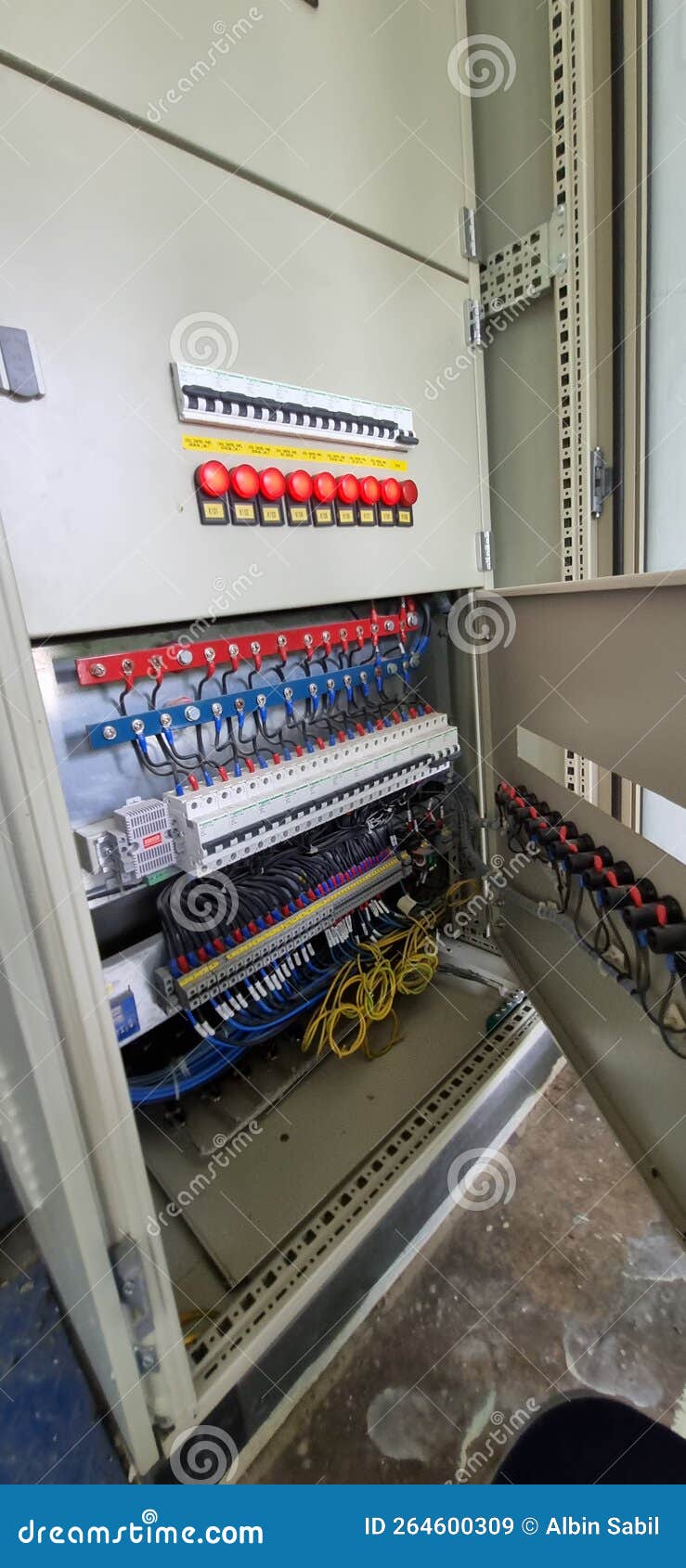 Installation of Electrical Panel, Main Circuit Braker, Cable and