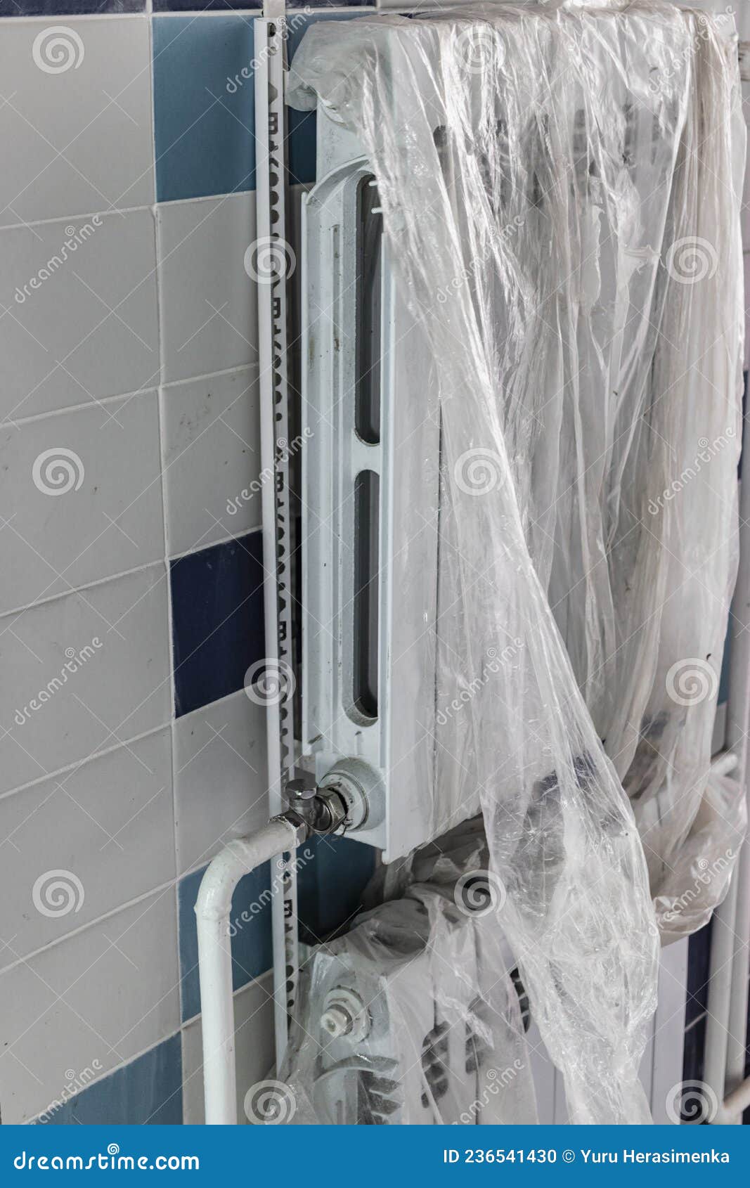 Installation of Heating Batteries. Installation of a Heating System in