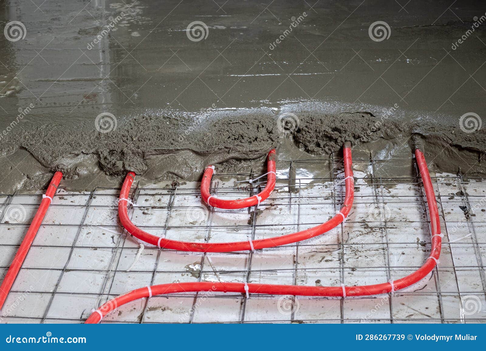 Installation of Polypropylene Pipes for Underfloor Heating Systems