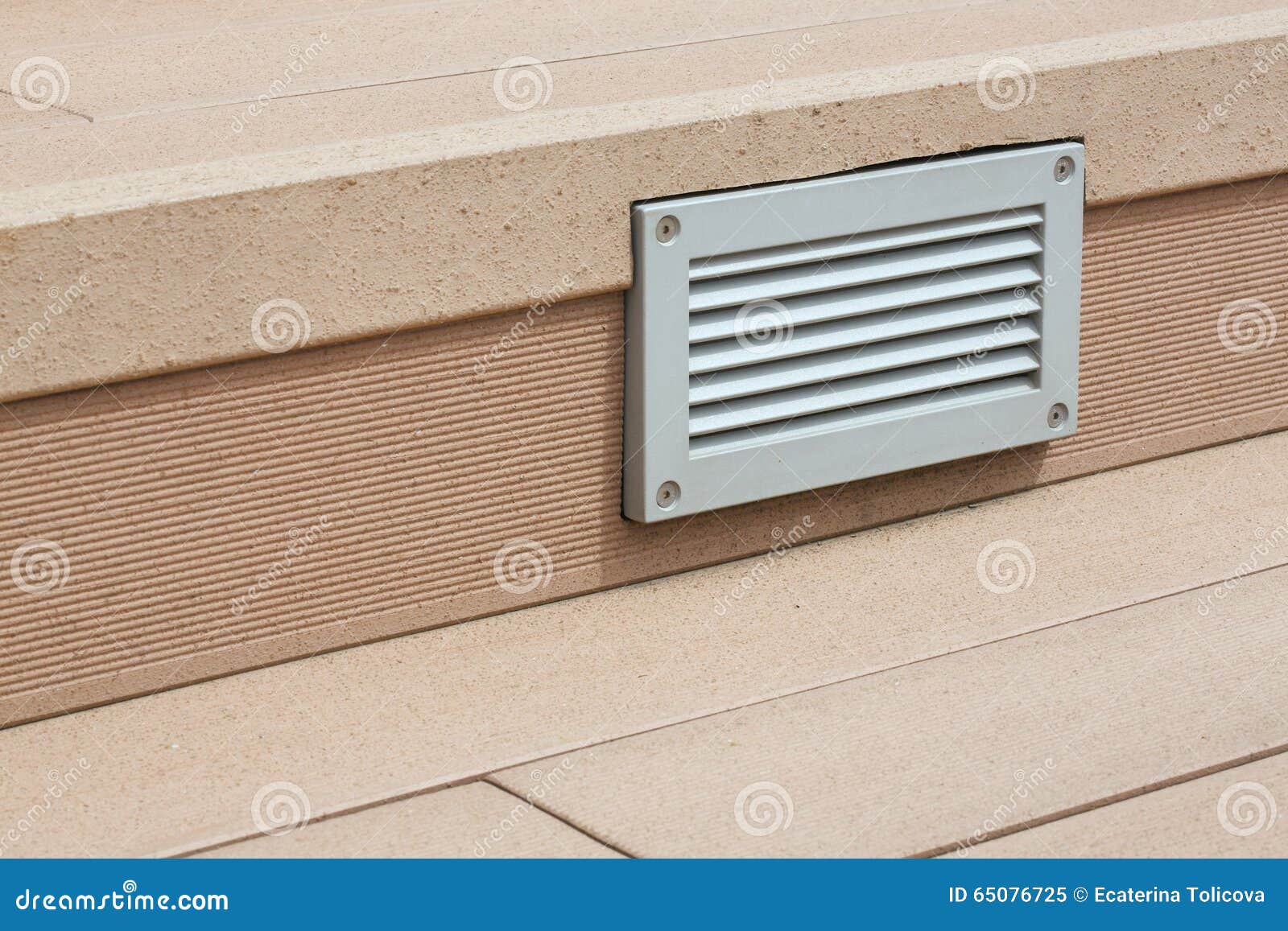 Installed Ventilation Grate Stock Image Image of oxygen, hotel 65076725