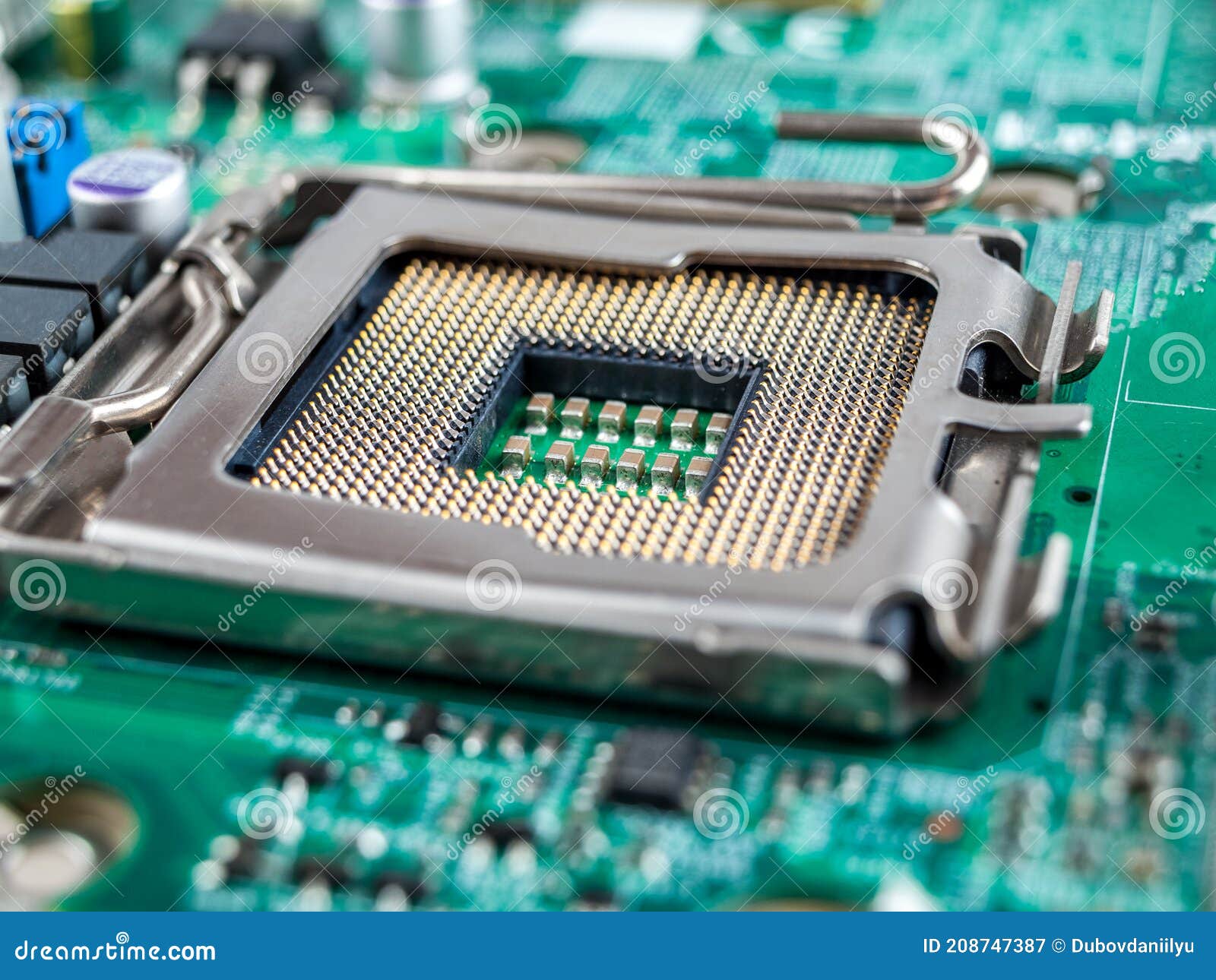 installing the correct central processing unit in the socket connector of the computer's motherboard  selecting the cpu