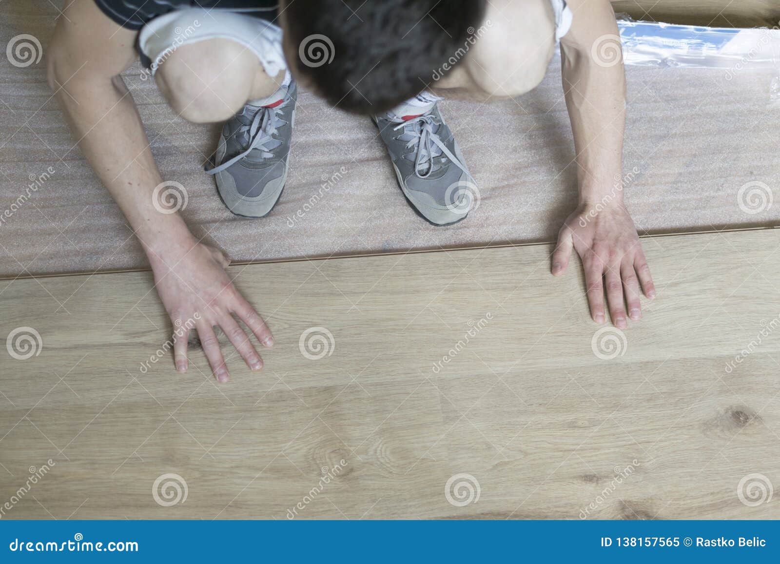 Installing Laminate Flooring Fitting The Next Piece Focus On