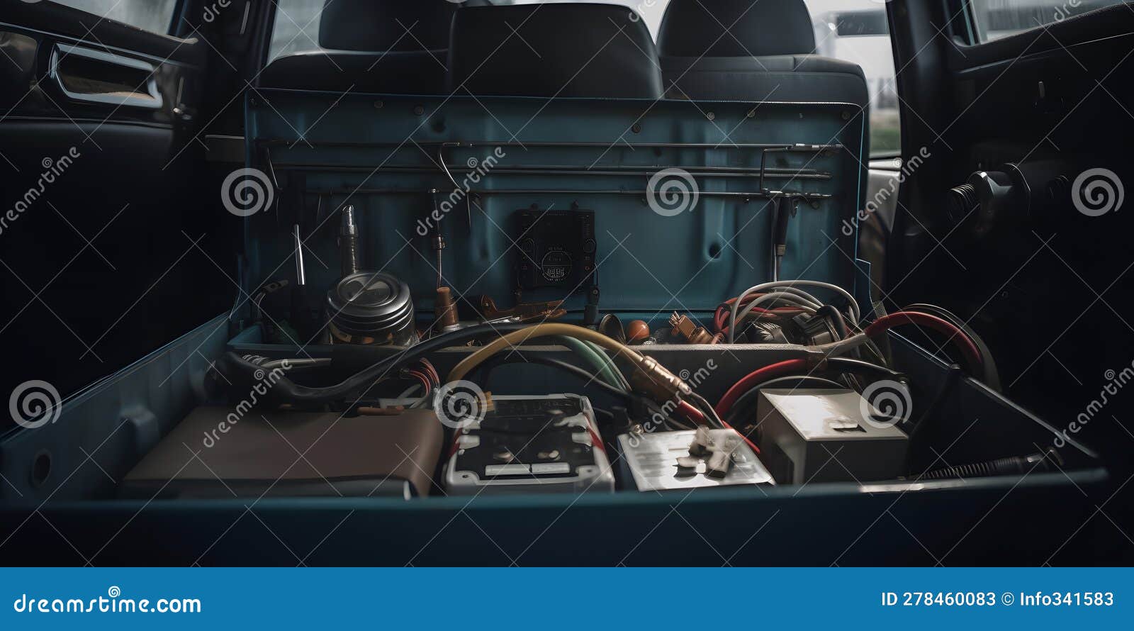 Installing a New Air Conditioning Unit in a Car with a Re Generative AI