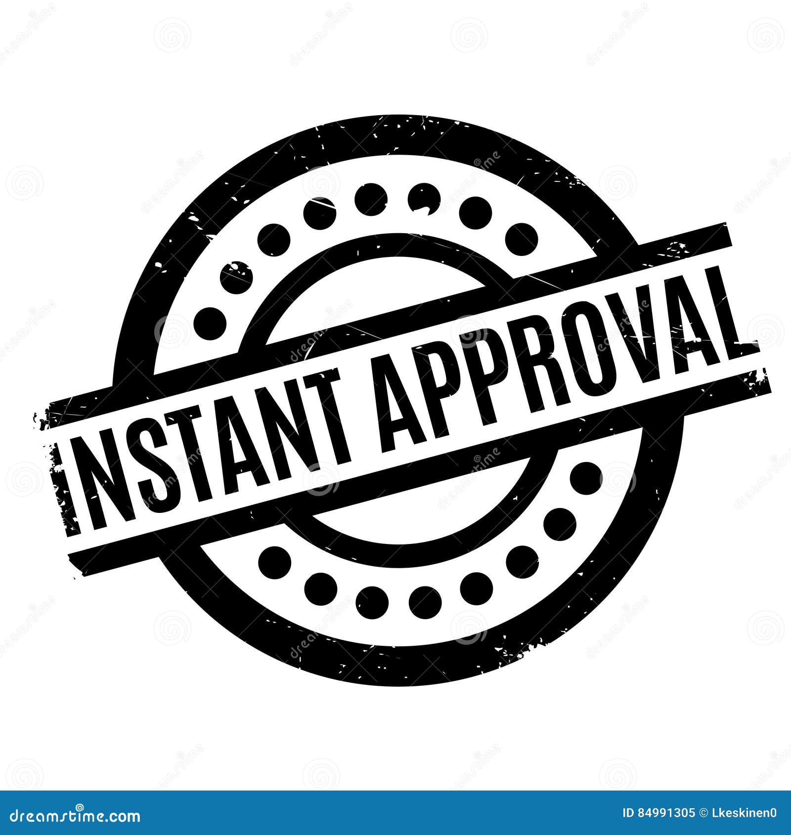 instant approval rubber stamp