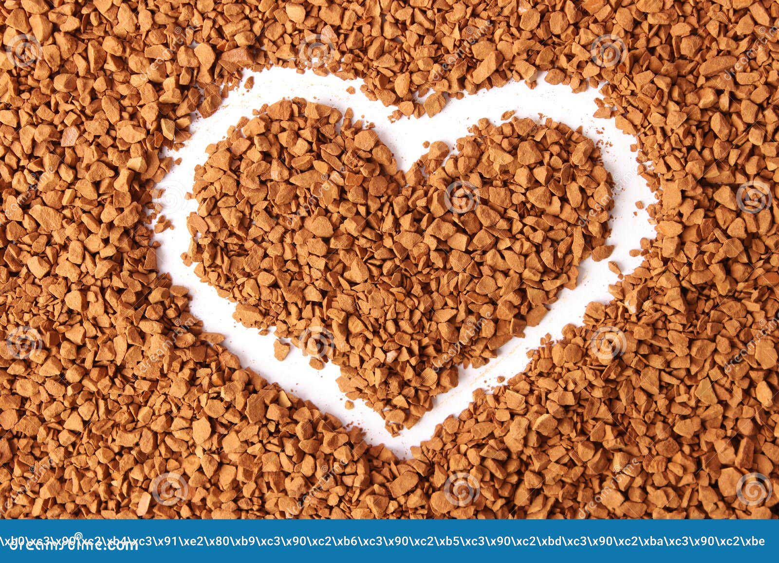 Instant Coffee Close Up on the Table Stock Photo Image of horizontal