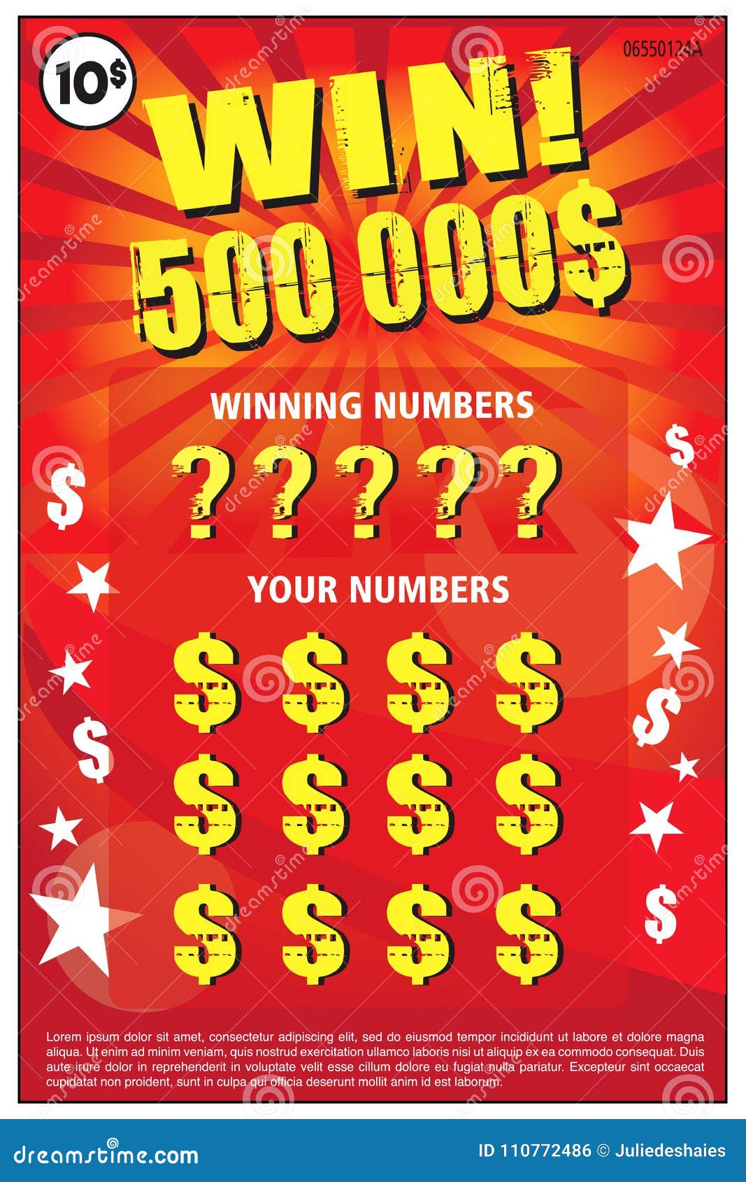 Scratch Off Ticket Template Scratch Off Ticket Template