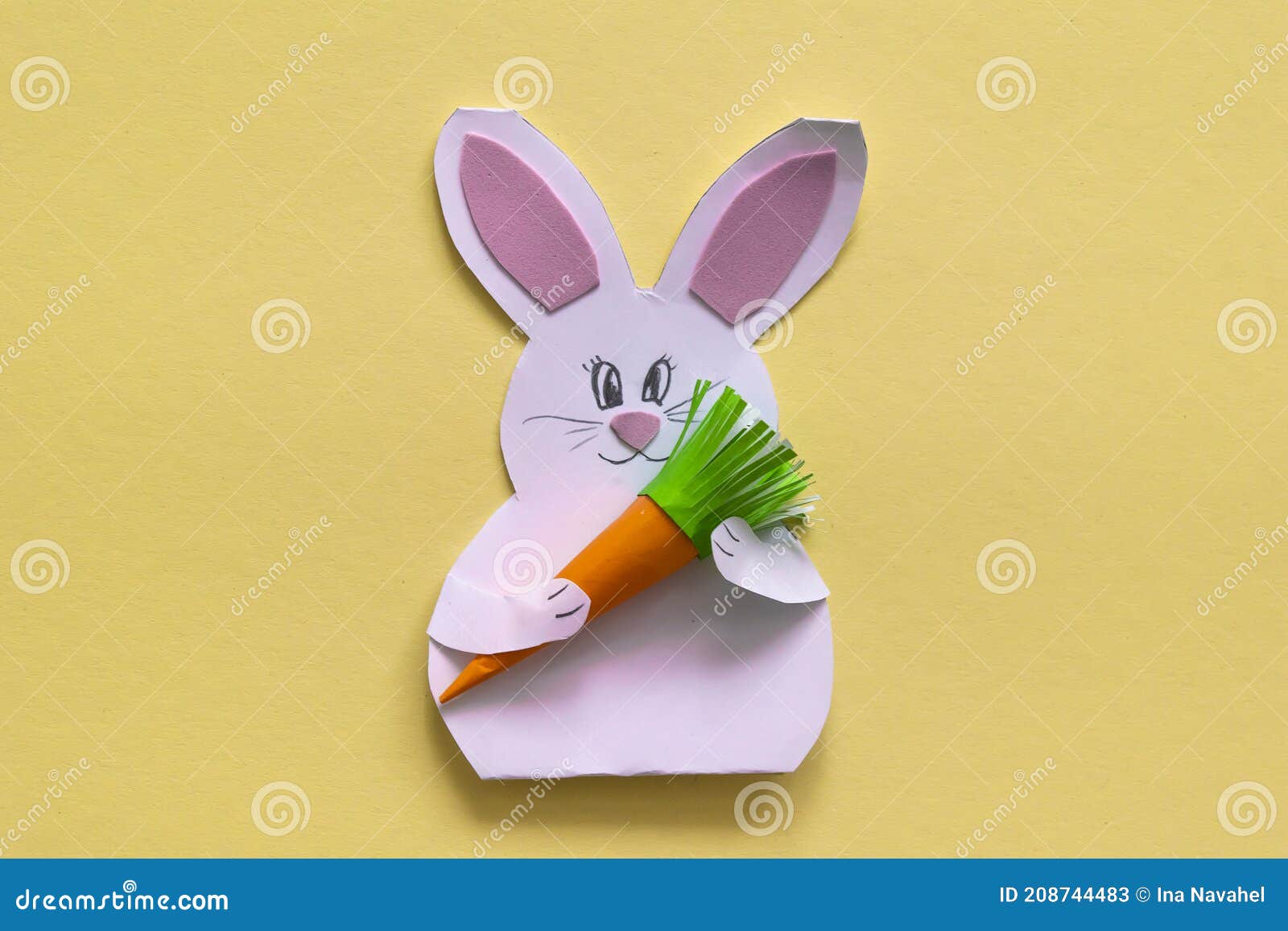 Como hacer un conejo de papel