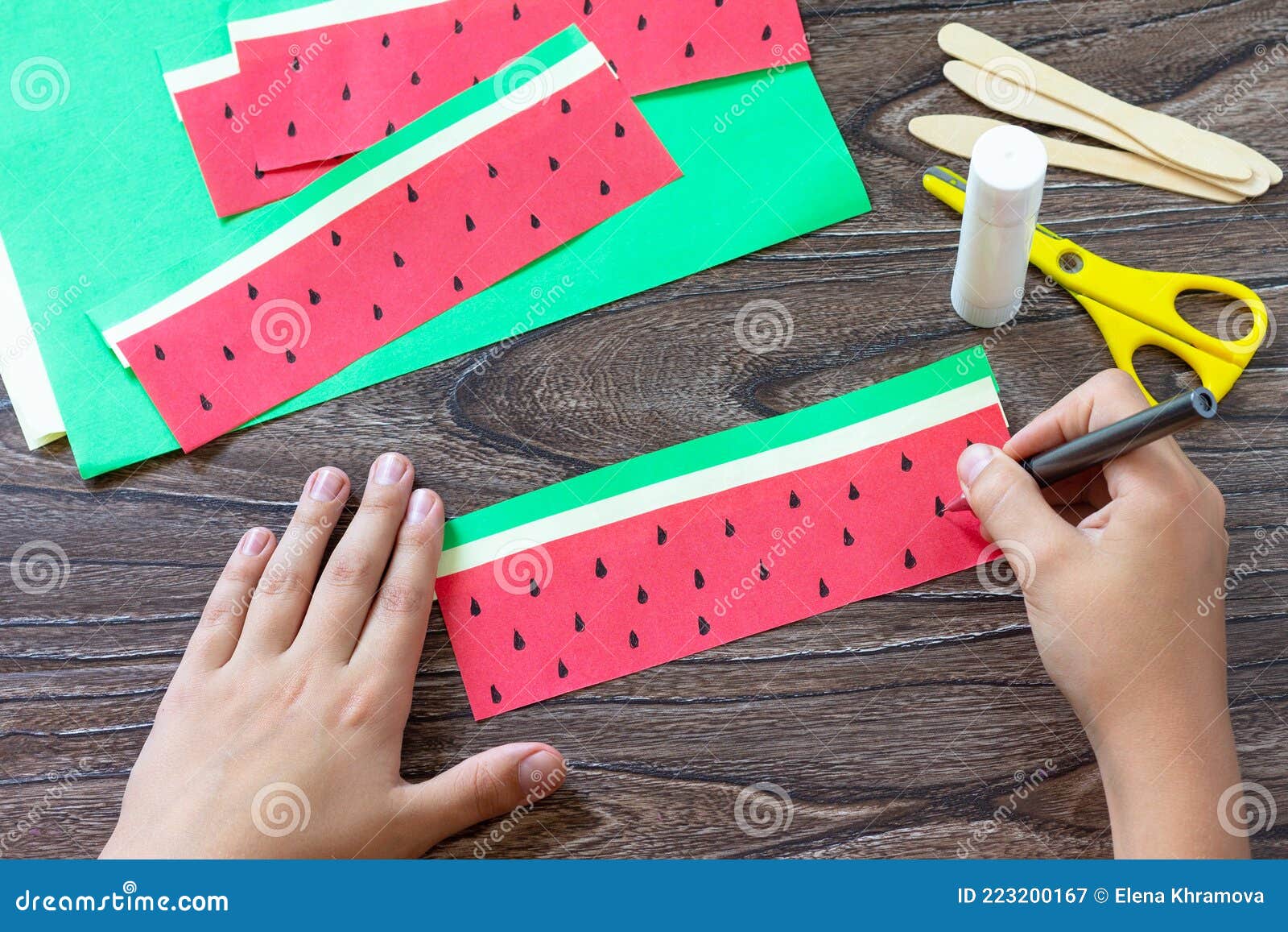 3. Step-by-Step Watermelon Nail Tutorial - wide 10