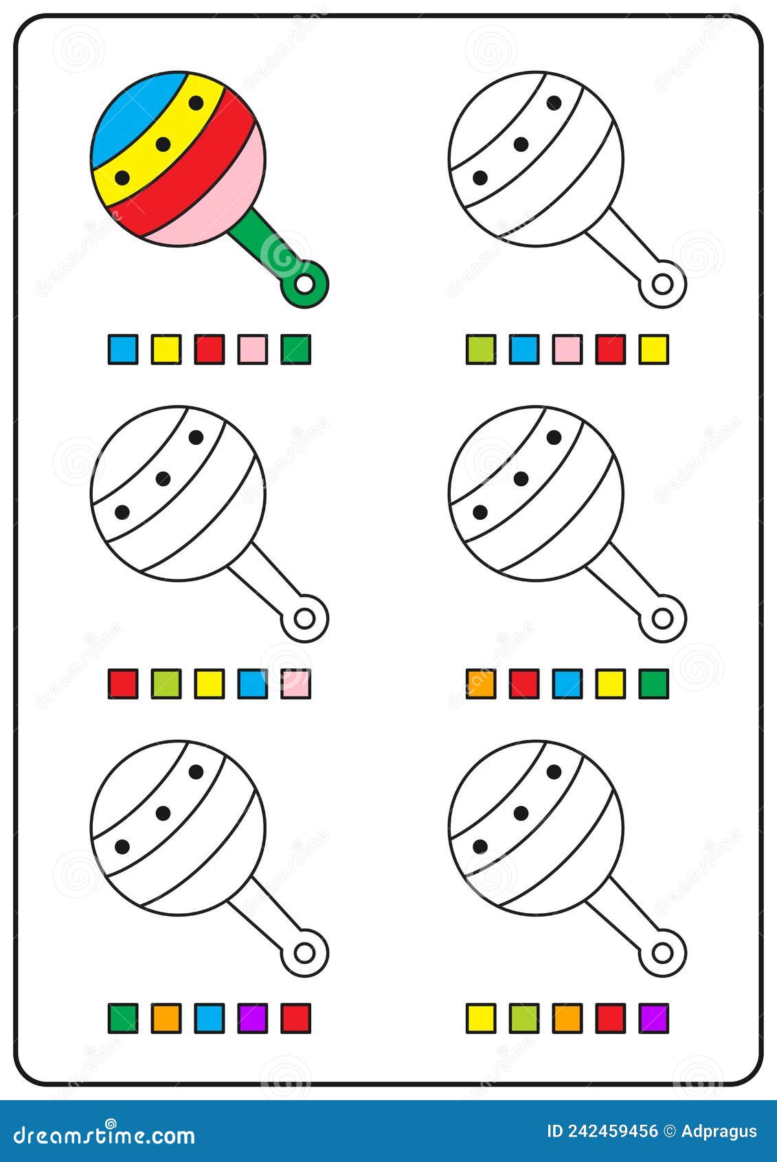 Instructional Coloring Pages, Educational Games For Kids, Preschool