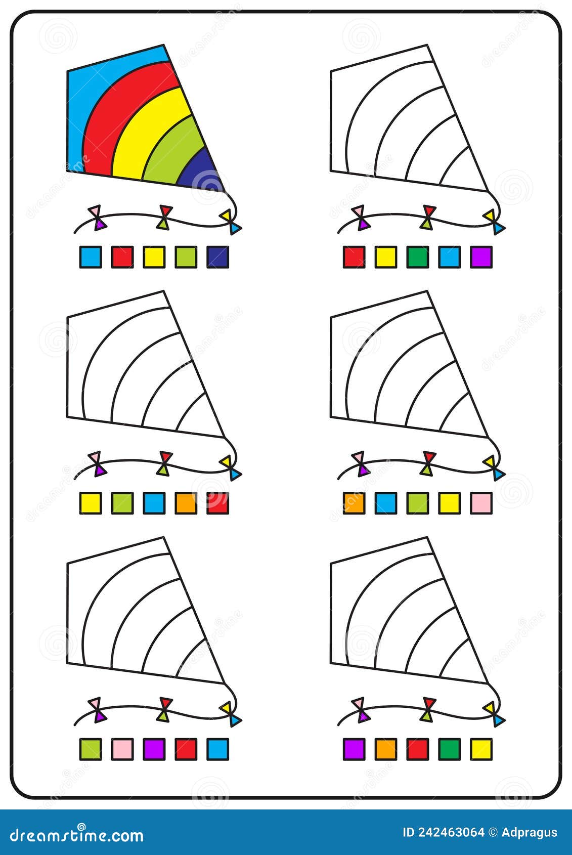 Instructional Coloring Pages, Educational Games For Children, Preschool
